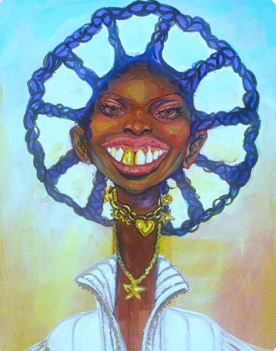 "Angelic" Acrylic on Canvas 2021