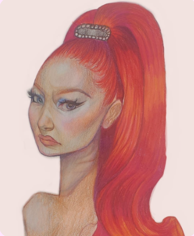 "Gigi" Colored Pencil 2021