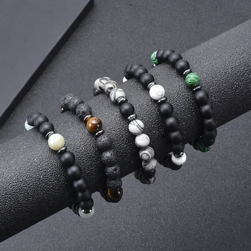 Eastlux Beaded Gem Bracelet