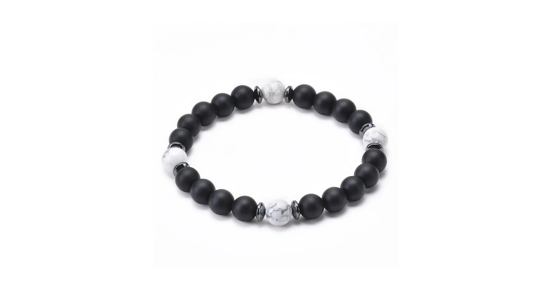 Eastlux Beaded Gem Bracelet