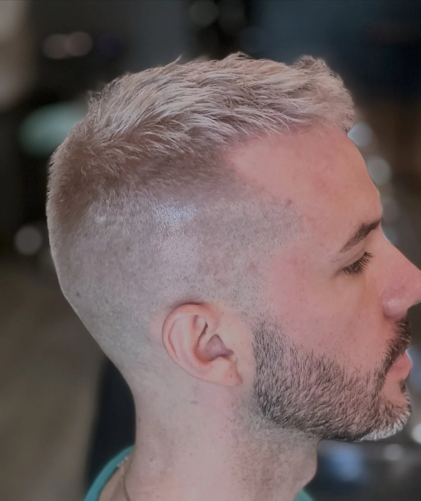 Bleached and Buzzed &mdash; not here to blend in!! @justind101 
.
.
.
#sophistikate #sophistikatemadison #madisonnjsalon #morriscountyhair #njcolorist #njsalon #blondespecialist #bestofblondes #platinum #platinumbuzz #bleachbuzz #bleachboys #menshair