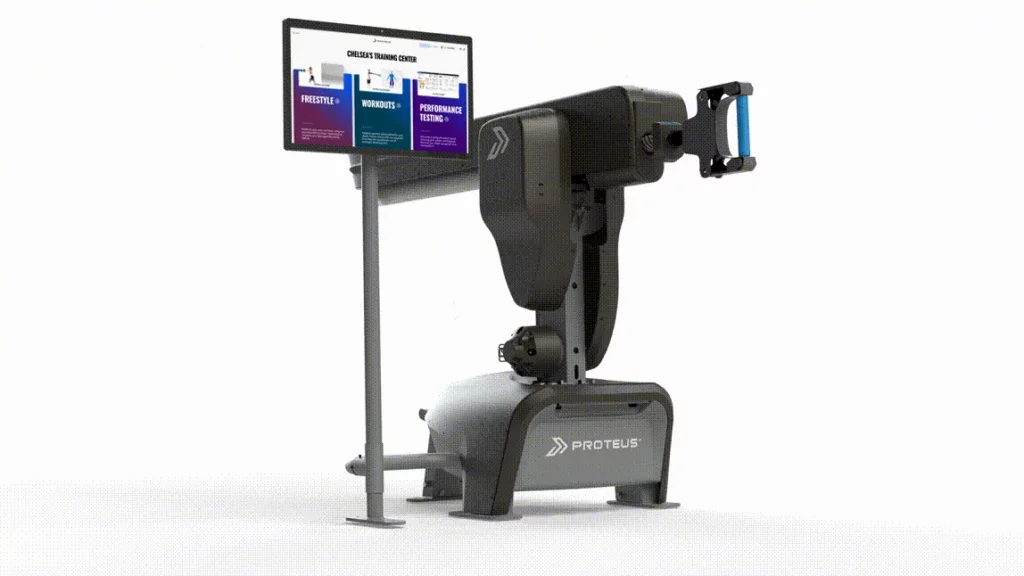 The Proteus® System at Edge Performance in Valdosta, GA.  The revolutionary performance-testing device is combined with a powerful new resistance-training tool.