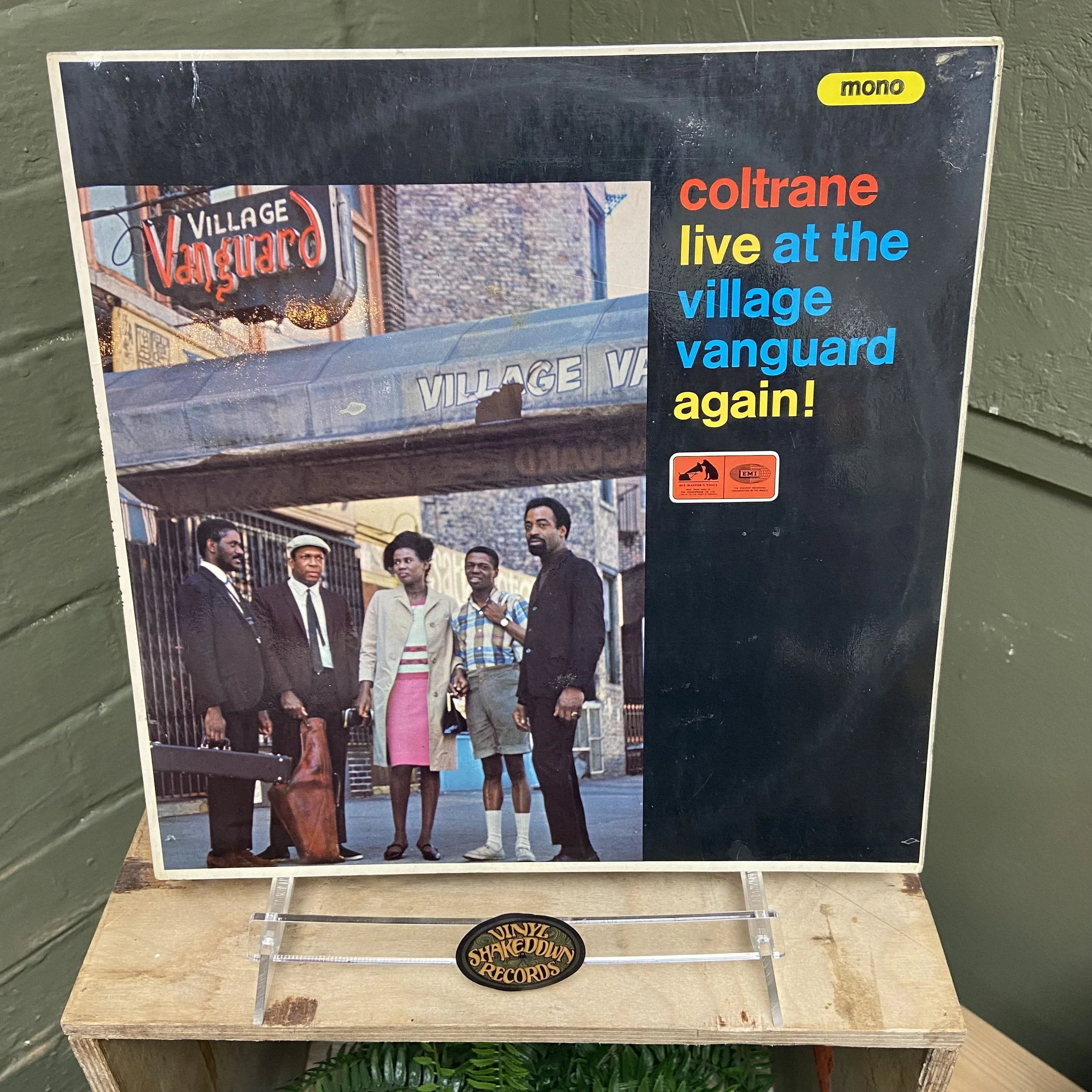 John Coltrane 'Coltrane Live at The Village Vanguard Again!' (1966) - UK Press, MONO, CLP 3599 - VG+ VINYL