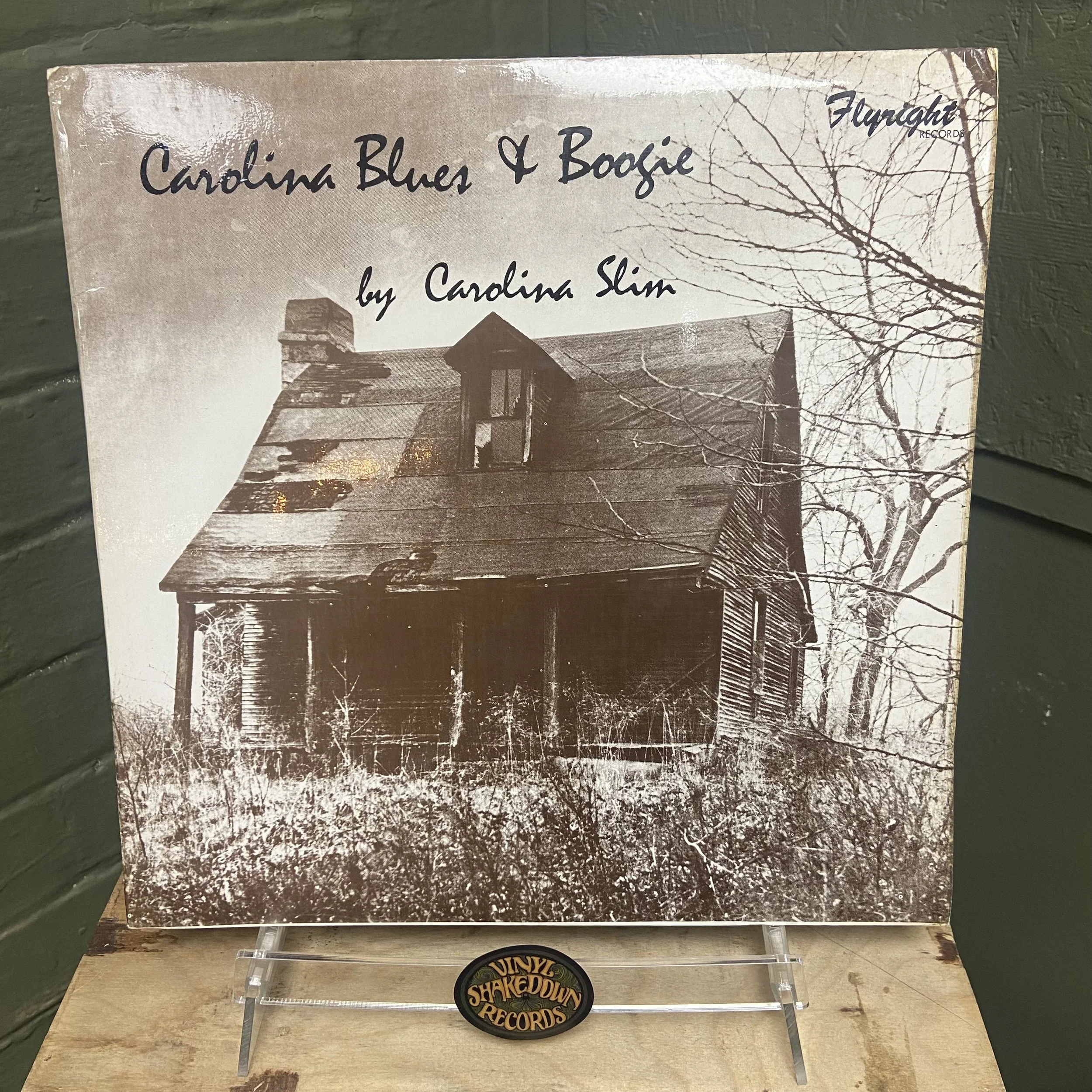Carolina Slim 'Carolina Blues & Boogie' (1972) UK PRESS  LP4702 - EX VINYL