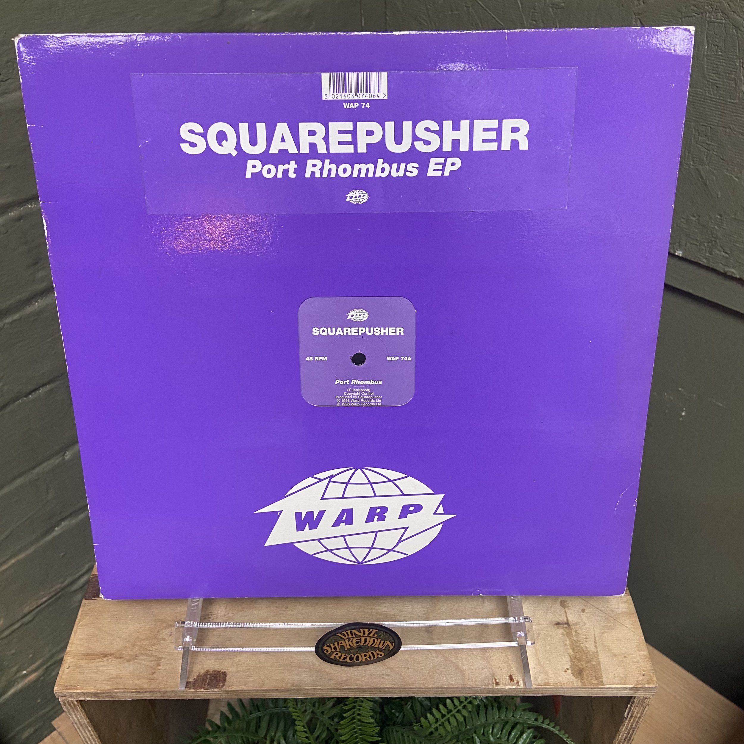 Squarepusher 'Port Rhombus EP' (1996) - UK Press 12