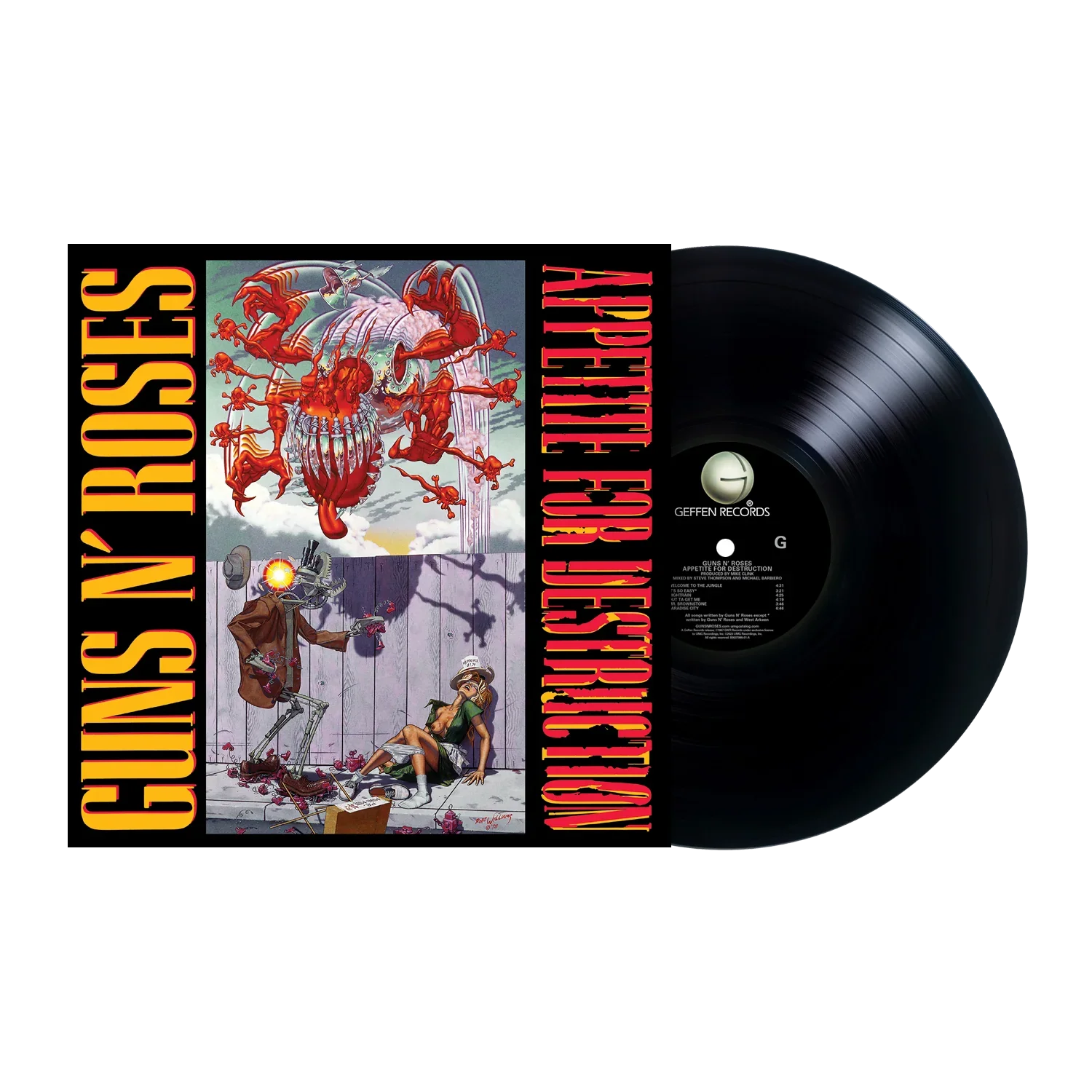 Guns N' Roses 'Appetite for Destruction' - VINYL NEW