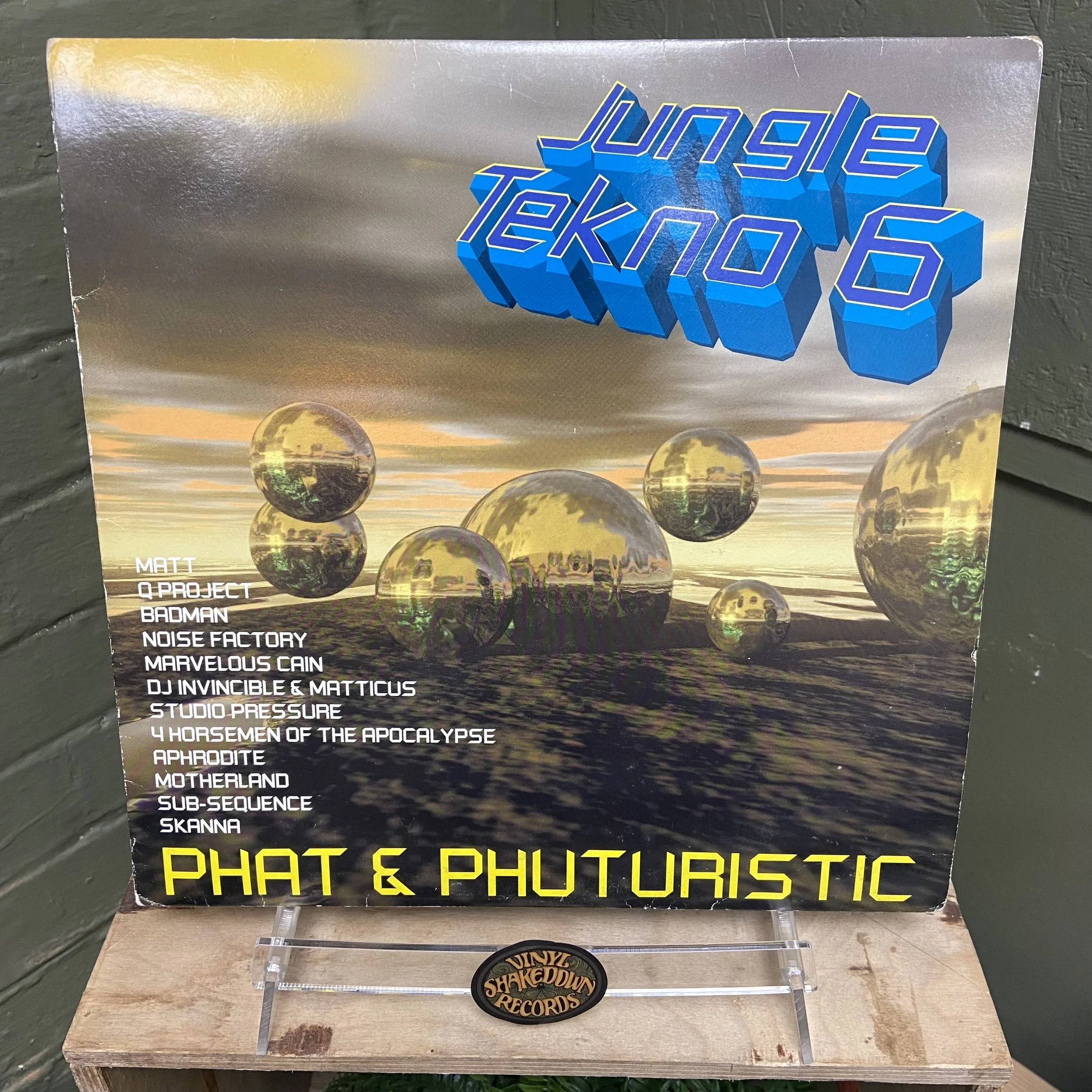 Phat & Phuturistic 'Jungle Tekno 6' (1995) - UK Press, 2xLP - VG+/VG VINYL