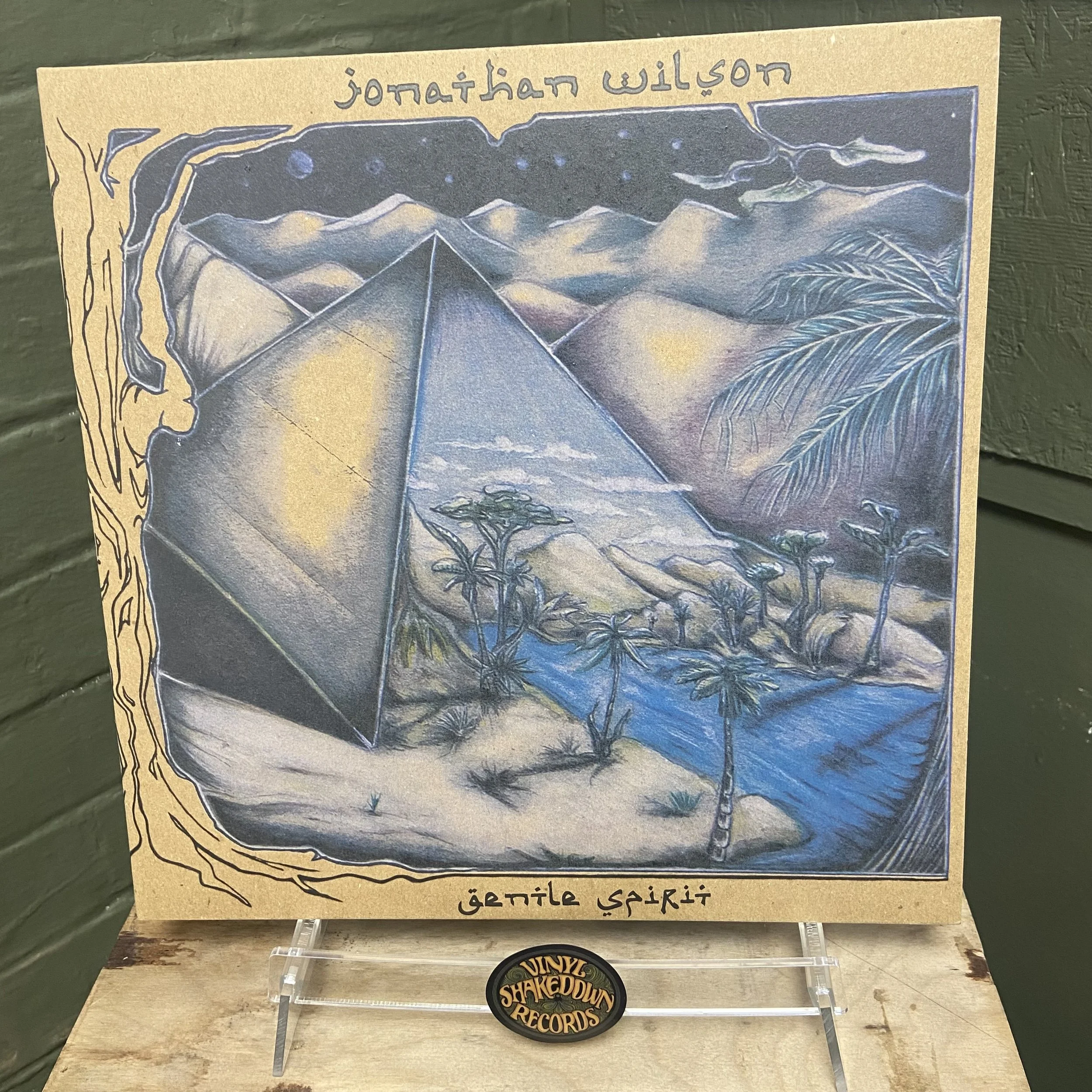 Jonathan Wilson 'Gentle Spirit' (2017) 2xLP Clear Vinyl - EX VINYL