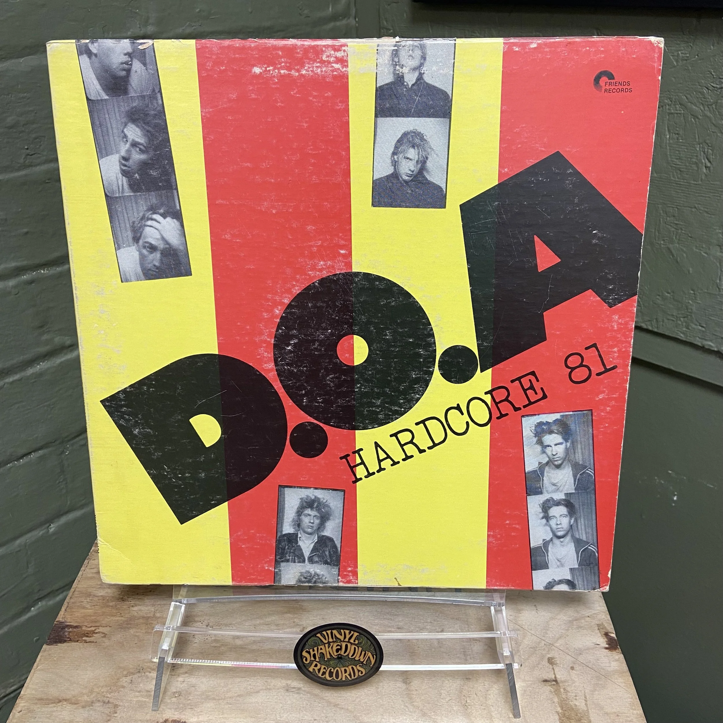 D.O.A. 'Hardcore 81' First Press (1981) VG+
