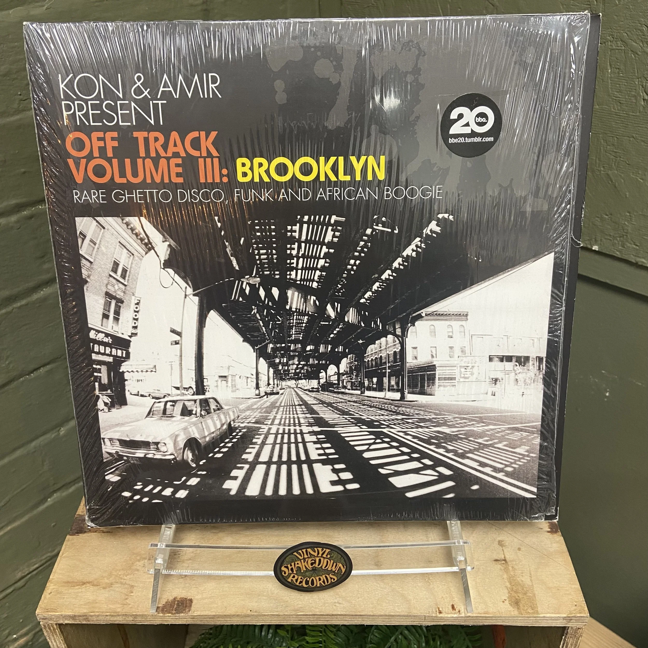 Kon & Amir 'Off Track Vol. 3 Brooklyn' (2010) - UK Press, 2xLP - EX Vinyl