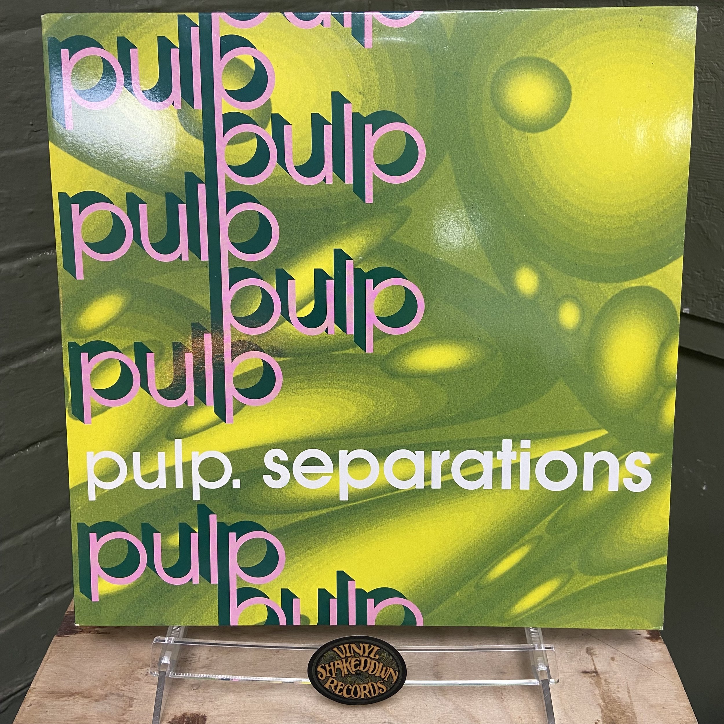 Pulp 'Separations' (1992) - UK First Press, Fire Records 11026 - EX VINYL