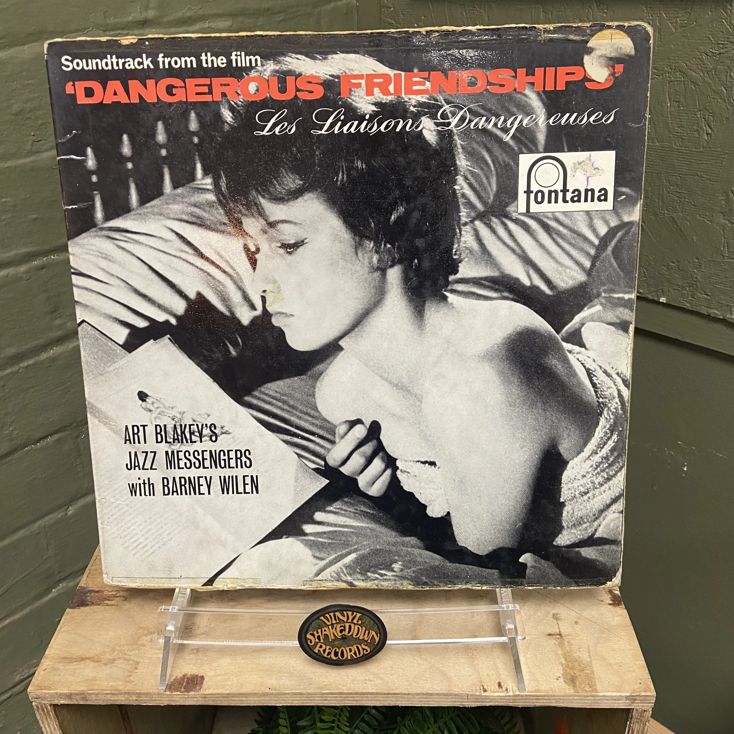 Art Blakey's Jazz Messengers 'Dangerous Friendships' (1962) - UK Press, MONO, Fontana TFL 5184 - VG VINYL