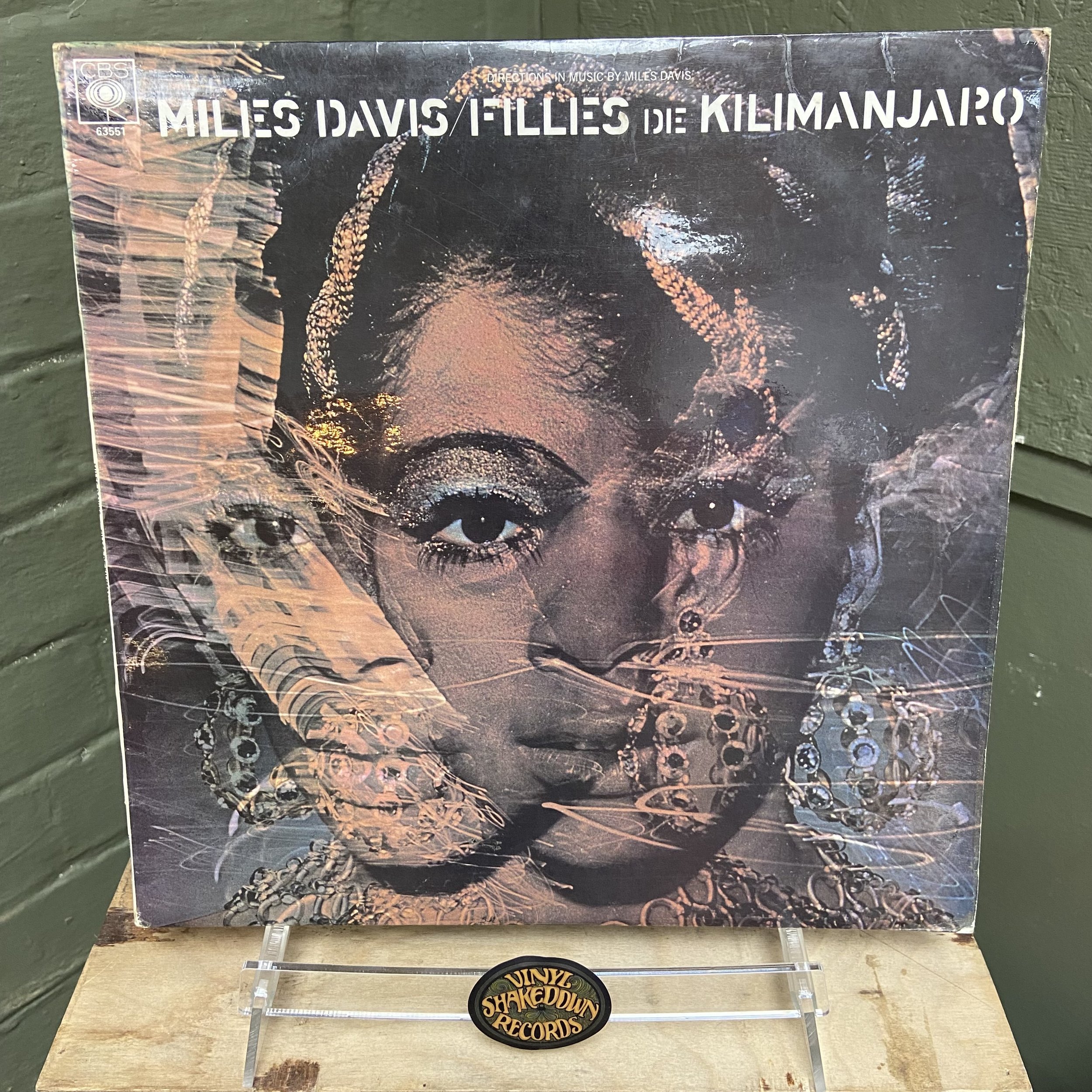 Miles Davis 'Filles De Kilimanjaro' (1968) - UK Press, STEREO, CBS S 63551 - VG VINYL
