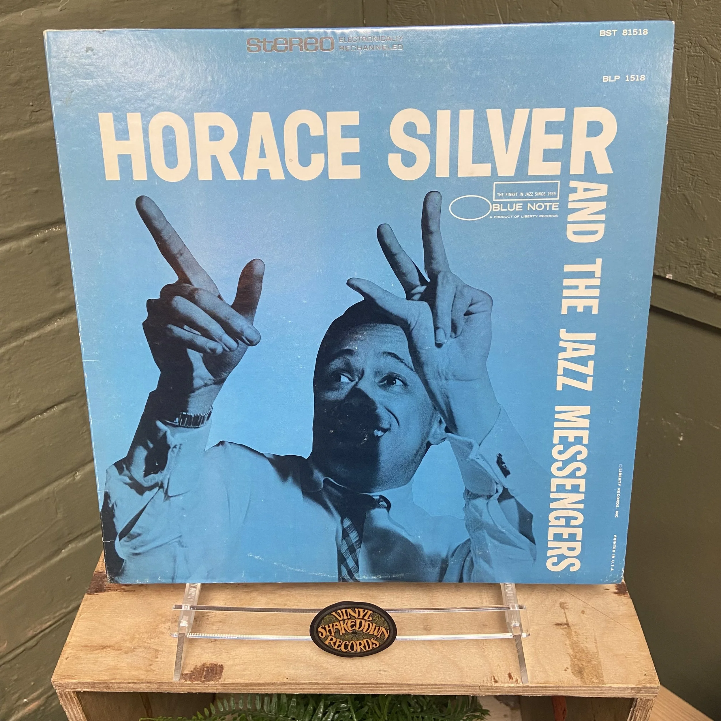 Horace Silver And The Jazz Messengers (1966) - USA Press, Blue Note BST-81518, STEREO - VG+ VINYL