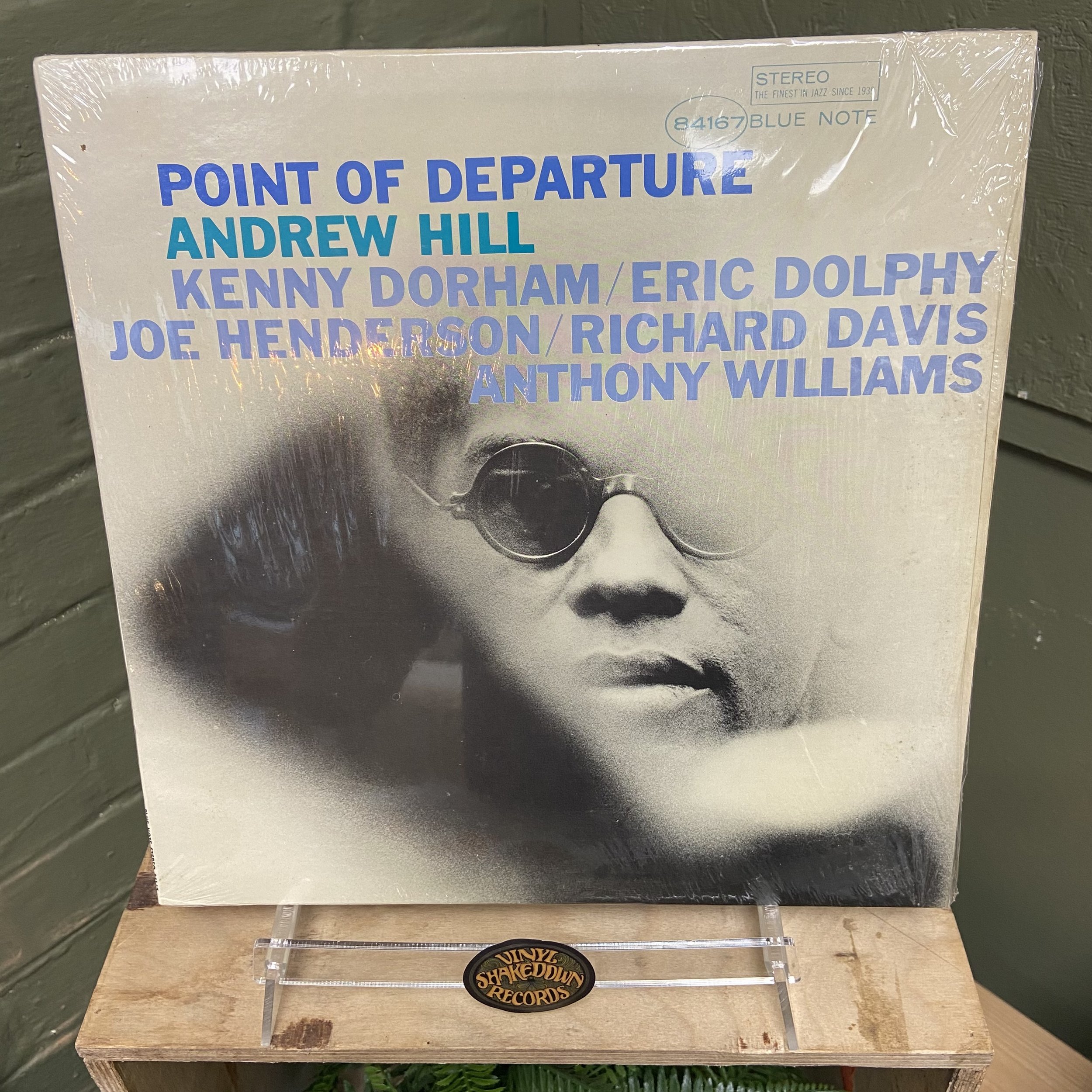Andrew Hill 'Point of Departure' (1967) - USA Press, STEREO, Blue Note BST 84167, Reissue with Inner - VG++ VINYL