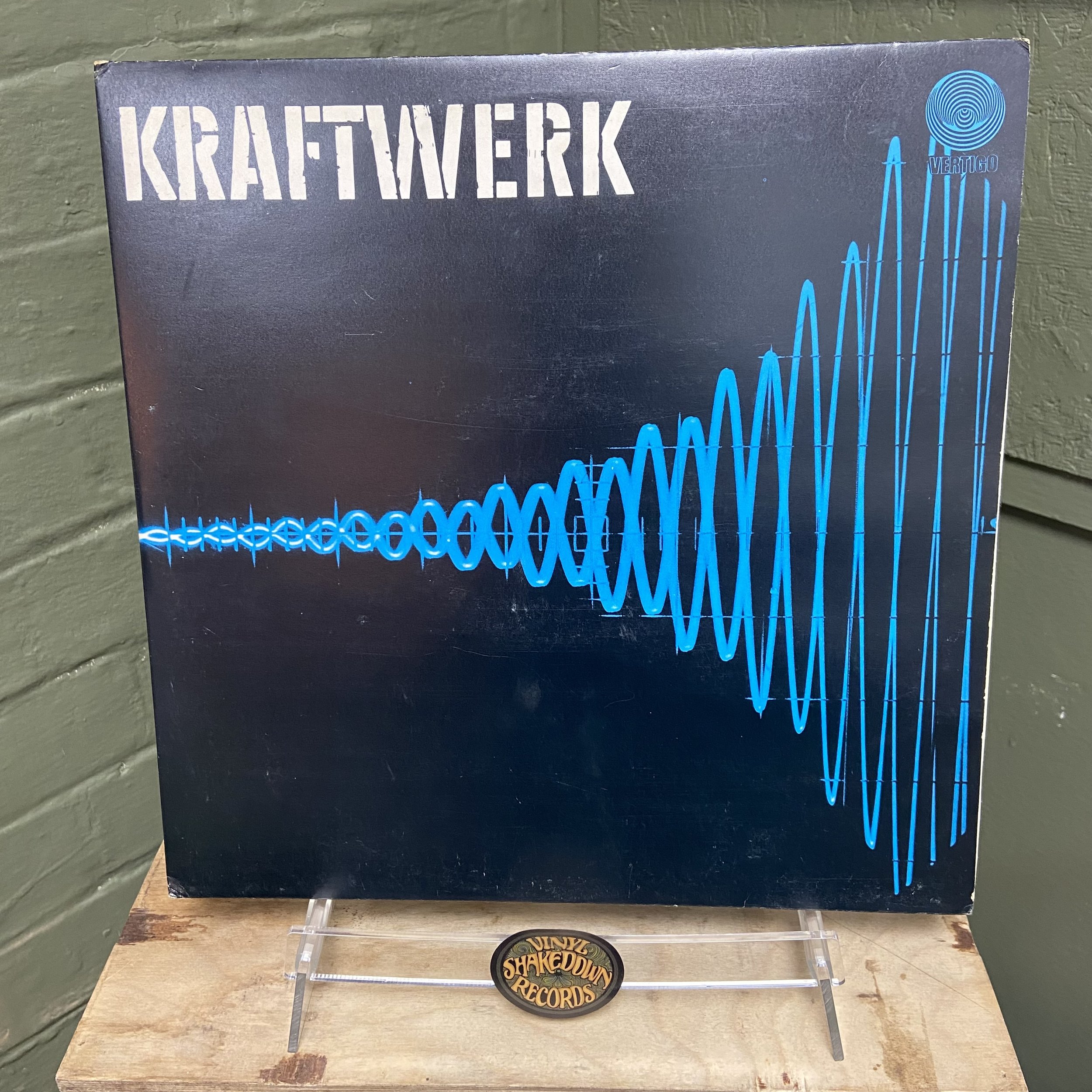 Kraftwerk 'Kraftwerk' 2XLP UK Vertigo Spaceship Label (1973) EX