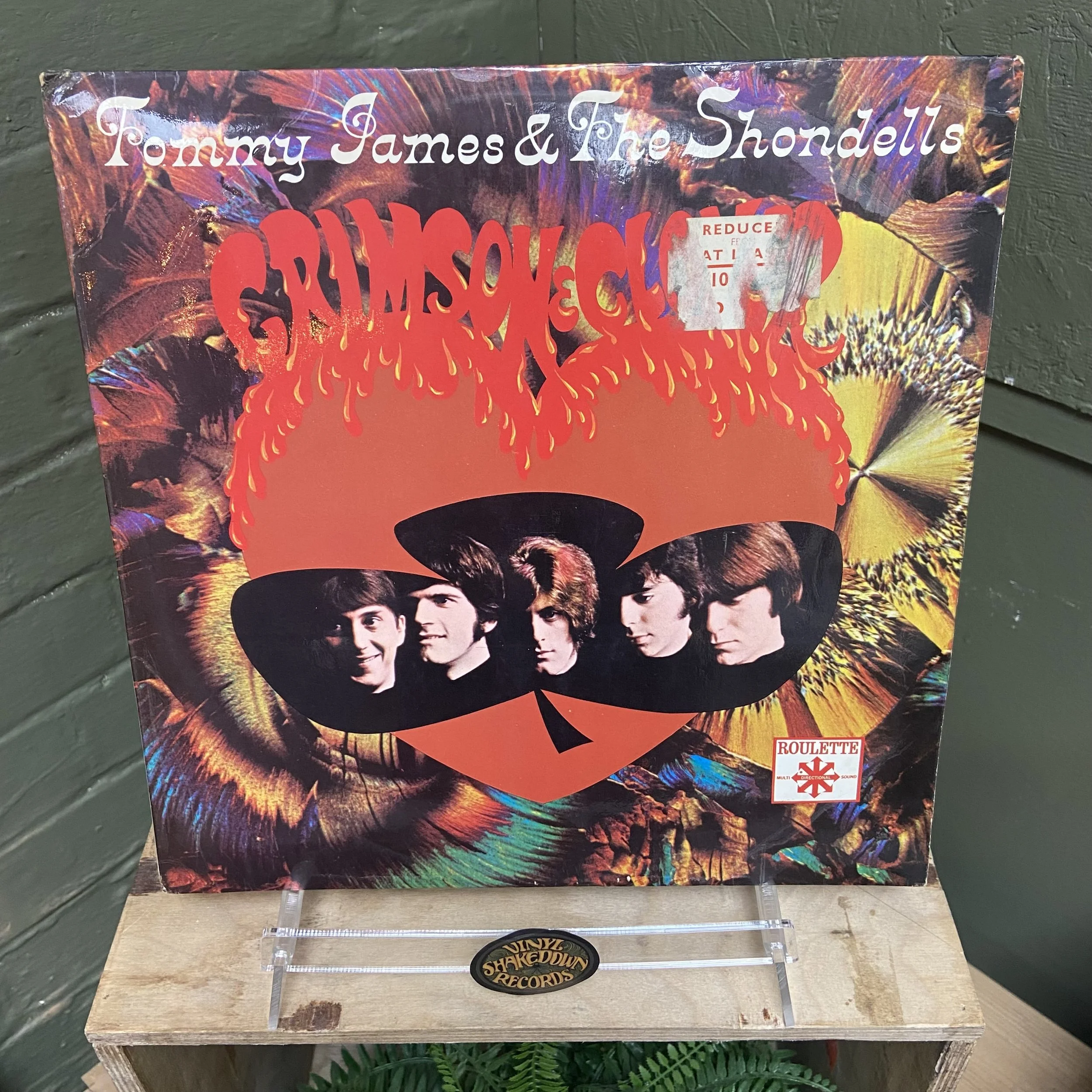 Tommy James & The Shondells 'Crimson Clover' (1969) - UK First Press, RRLP 2 - VINYL Graded between VG+ and VG