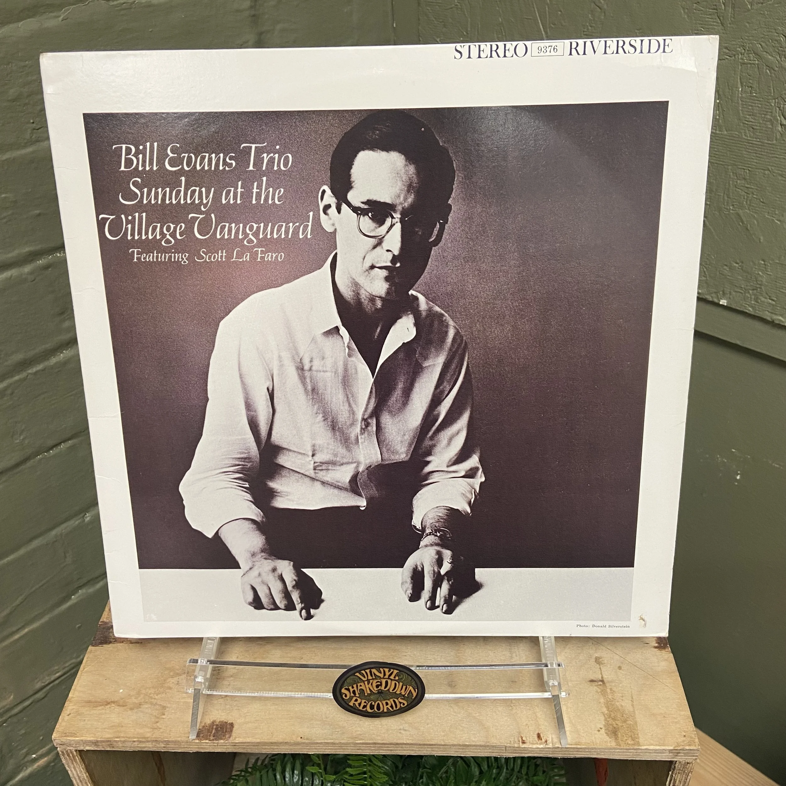 Bill Evans Trio 'Sunday at The Village Vanguard' (1985) - USA Press, STEREO, Riverside OJC-140 - Plays EX, Looks VG+ VINYL