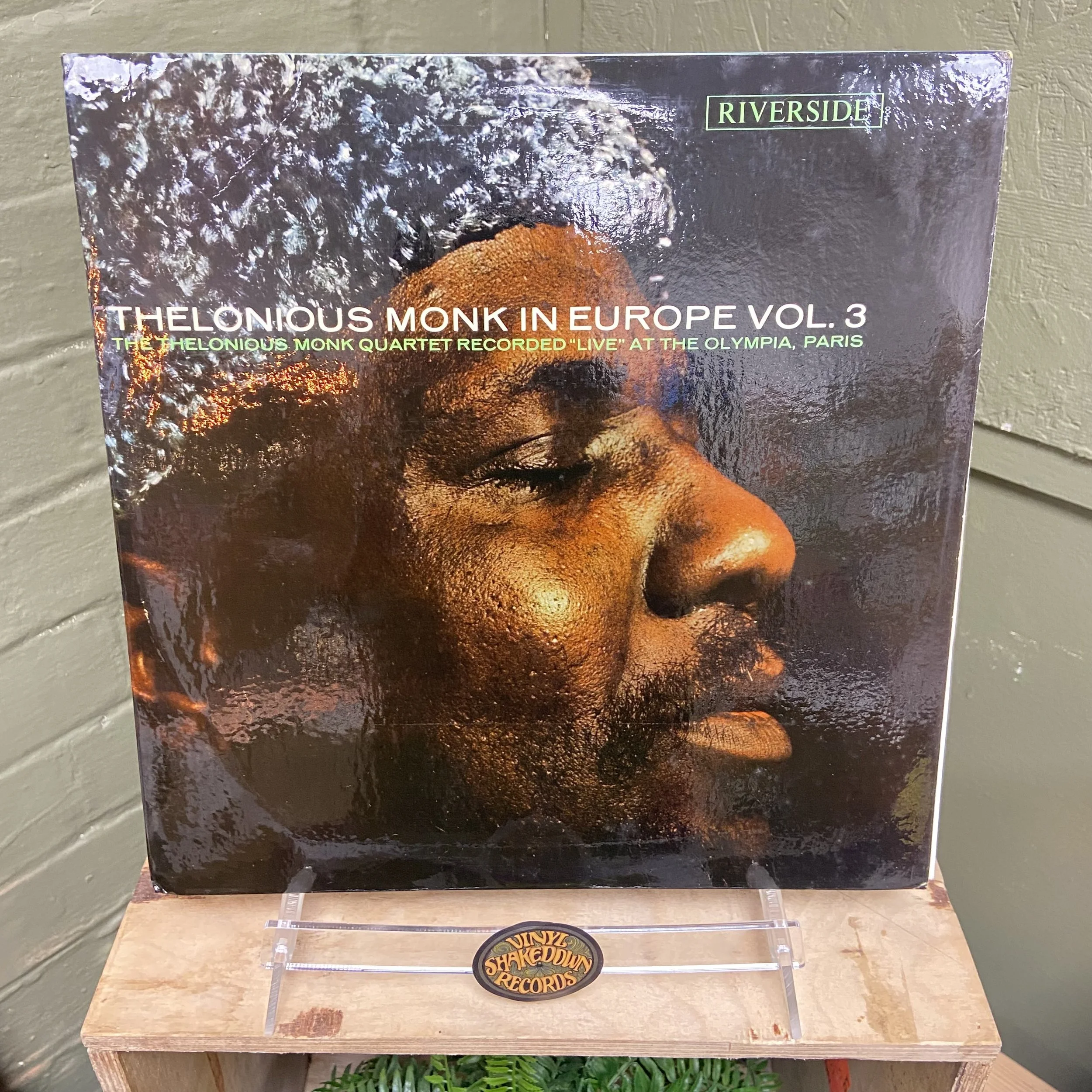 Thelonious Monk 'Monk in Europe Vol. 3' (1964) - UK First Press, MONO, Riverside RLP 004 - VG VINYL