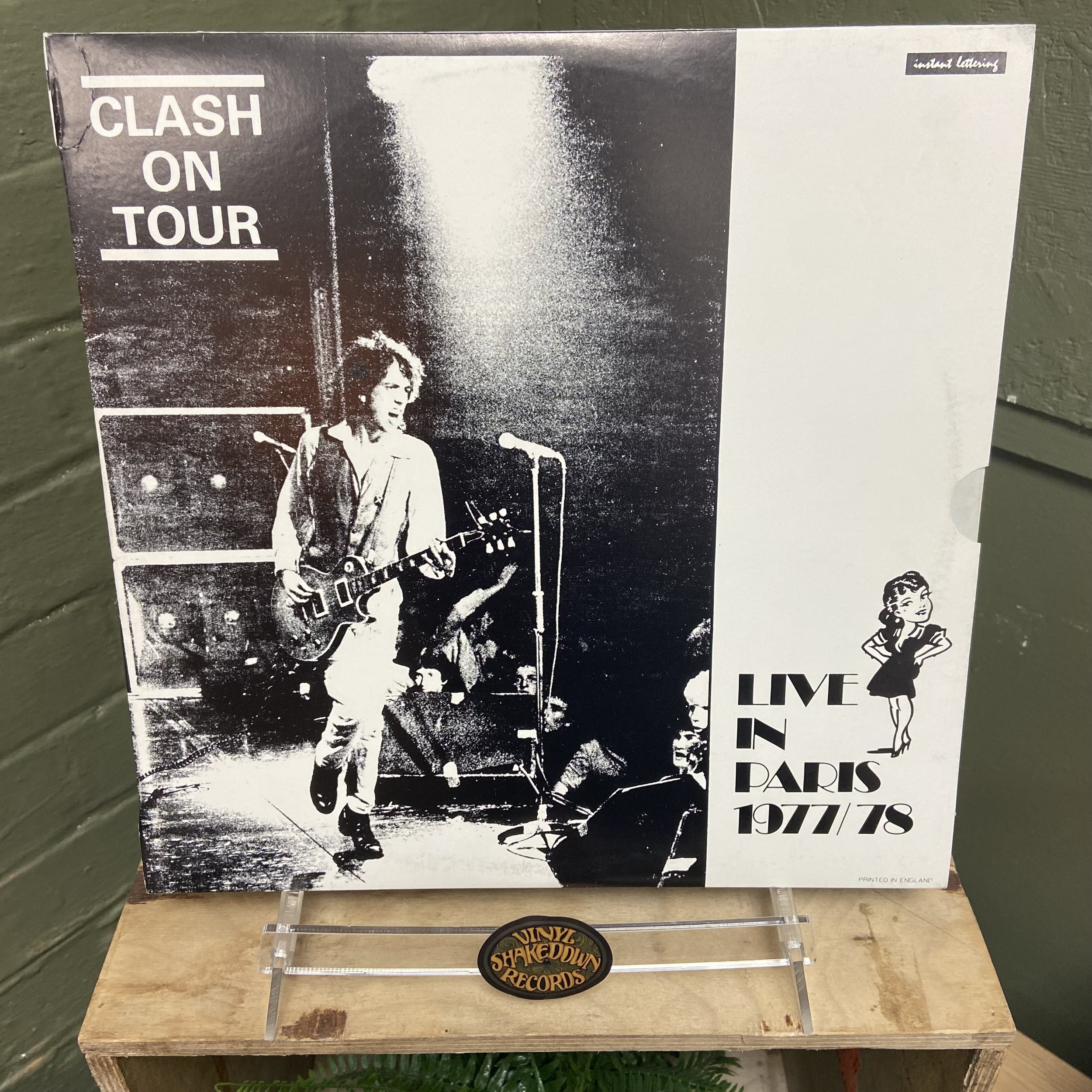 The Clash 'Clash on Tour - Live in Paris 1977-78' (1979) - French / UK Press, Unofficial Release - EX Vinyl