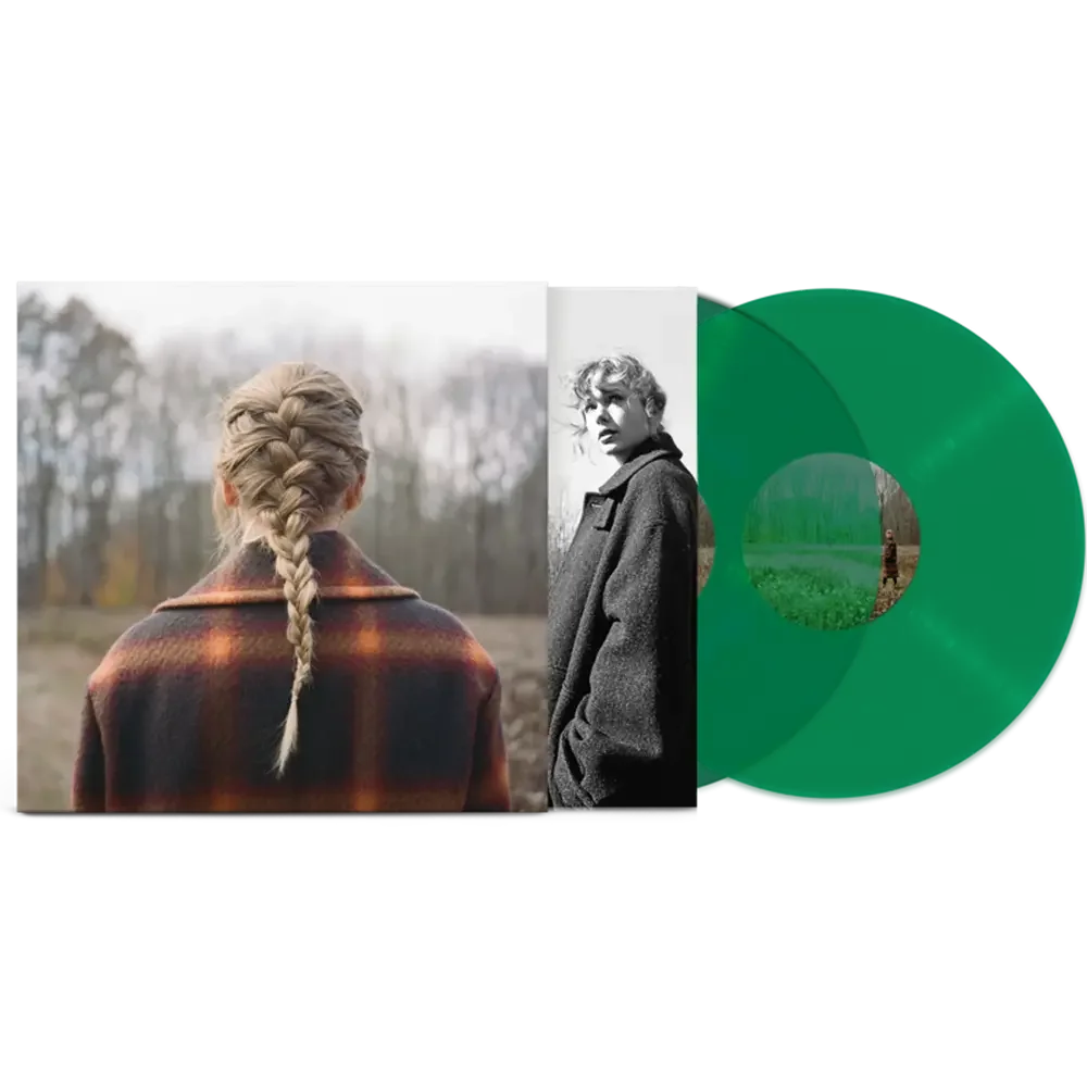 Taylor Swift 'Evermore' Translucent Green Vinyl NEW