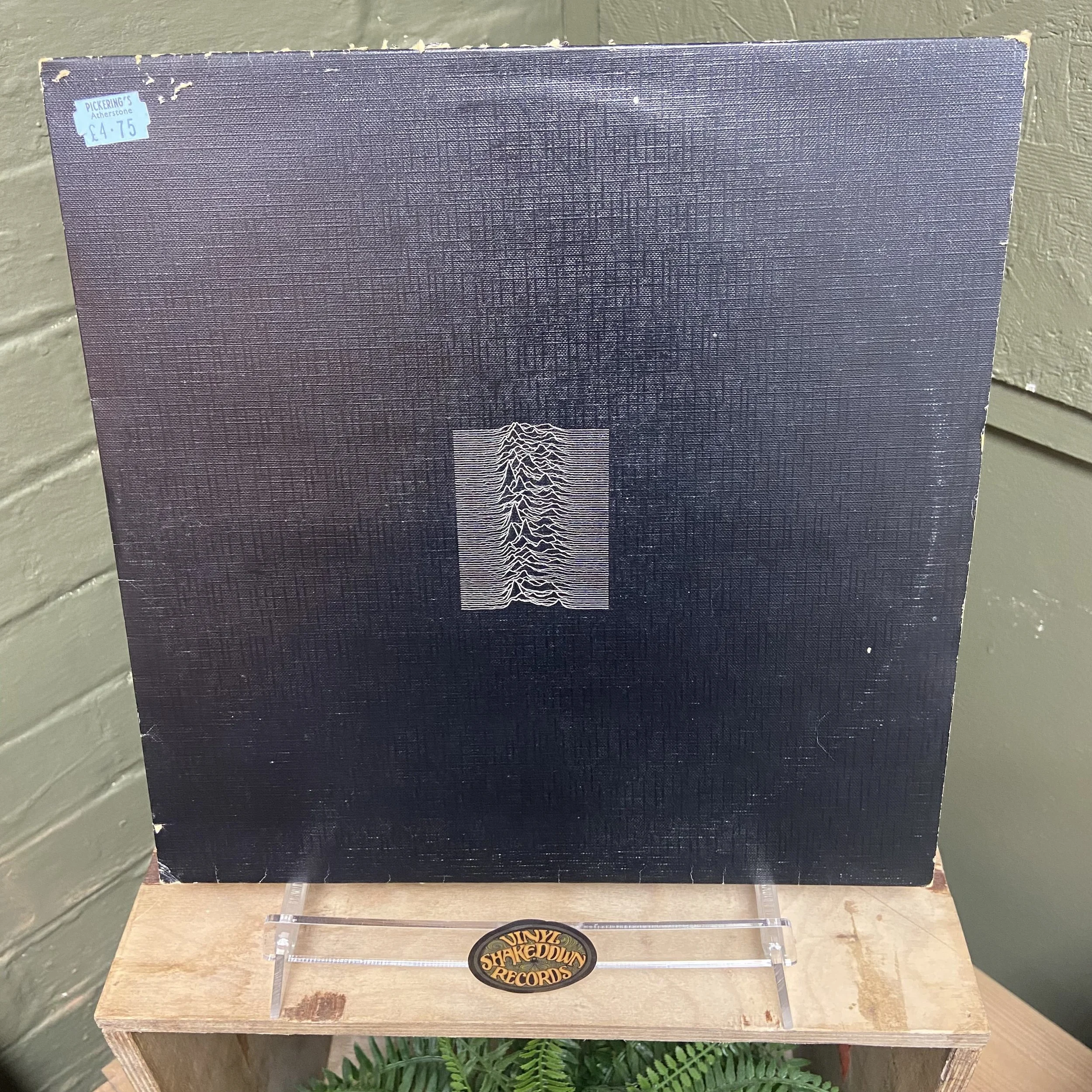 Joy Division 'Unknown Pleasures' (1979) - UK Tranco Pressing, Textured Sleeve, Rounded Corner Inners - VG++ VINYL (Superb Condition)