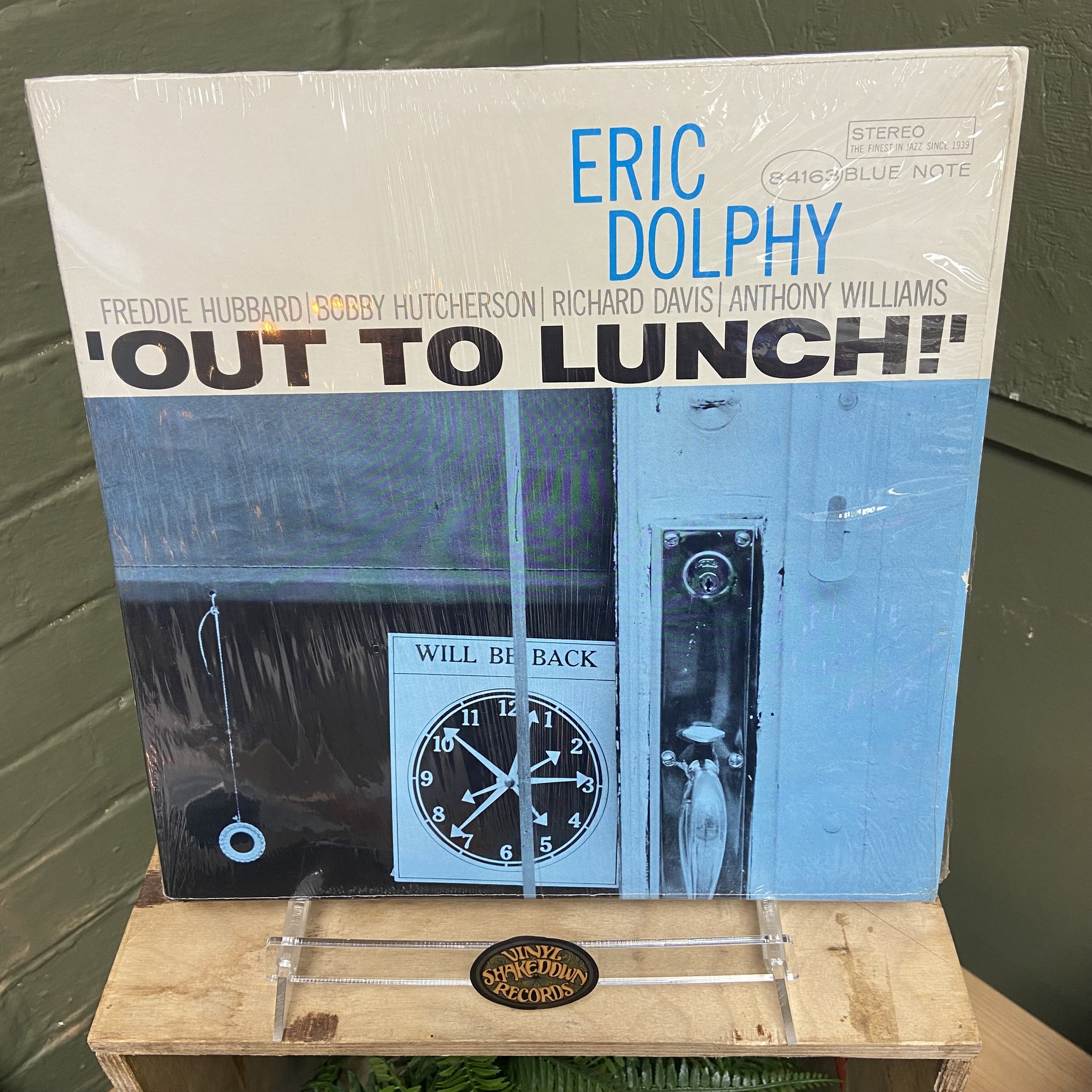 Eric Dolphy 'Out To Lunch' (1966) - USA Press, STEREO, Blue Note / Liberty BLP-4163, Reissue - VG+ VINYL