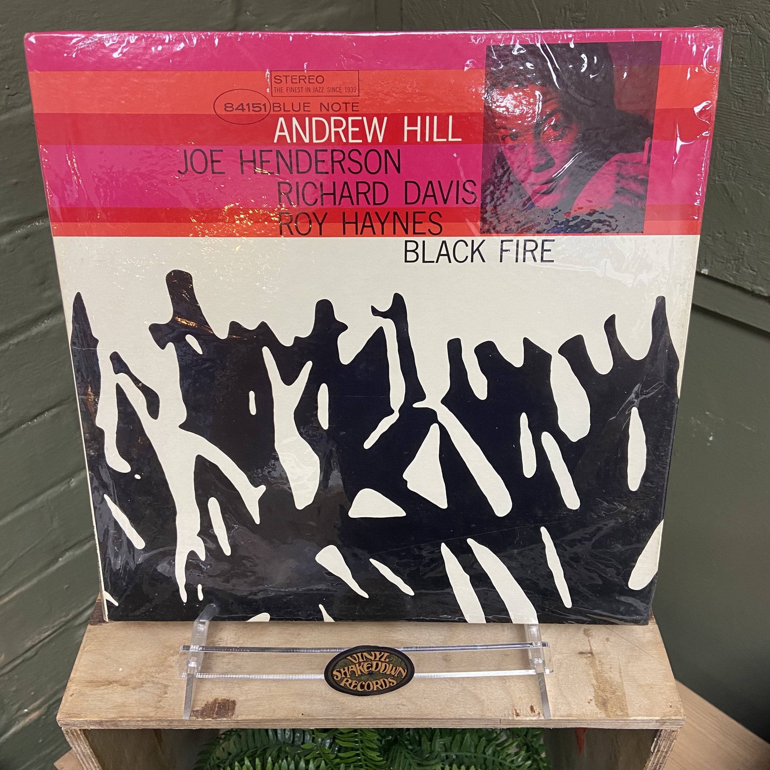 Andrew Hill 'Black Fire' (1966) - USA Press, STEREO, Blue Note / Liberty ST-84151 with First Press Sleeve - VG+ VINYL