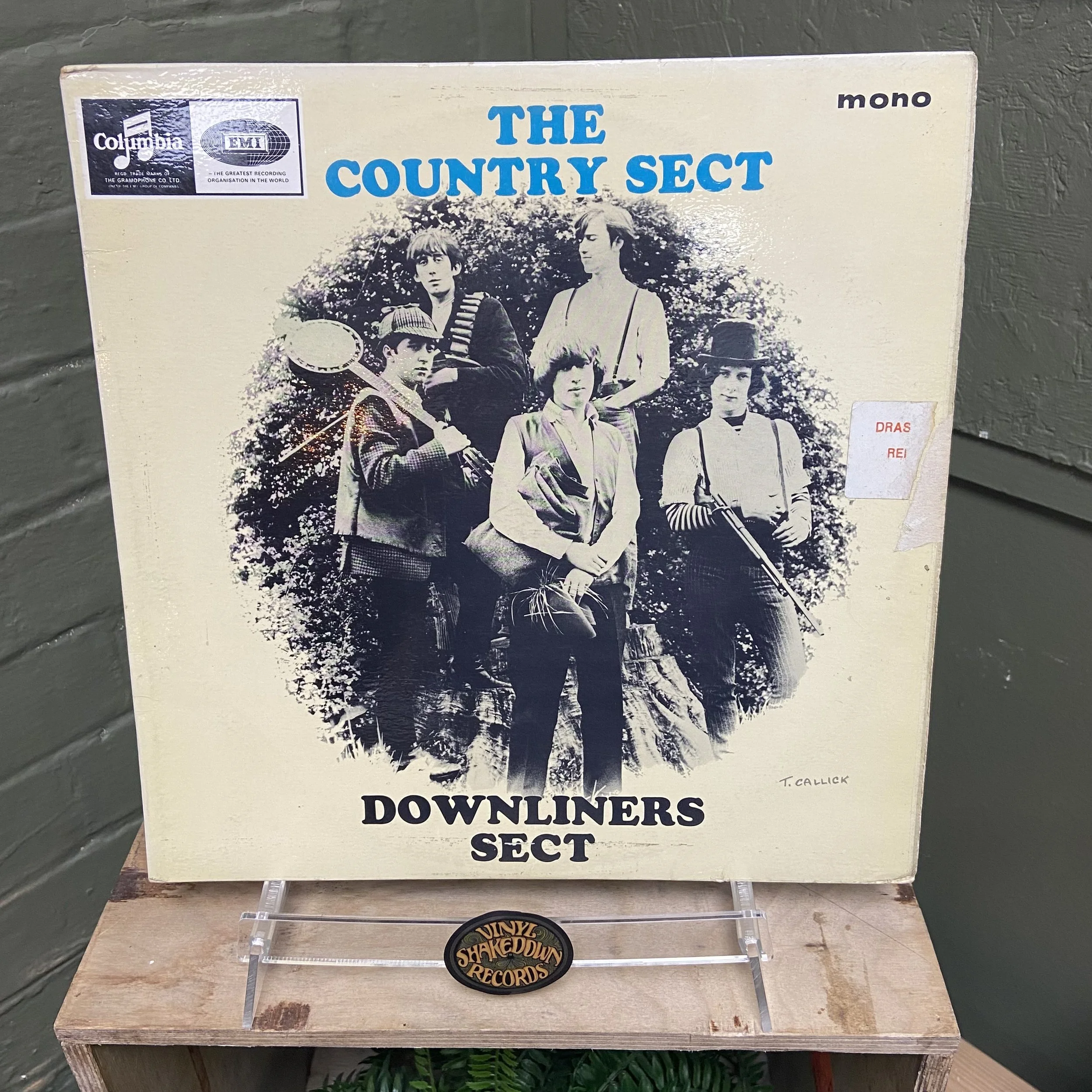 The Country Sect 'Downliners Sect' (1965) - UK Mono Press, Columbia Black/Blue Labels - VG+ VINYL