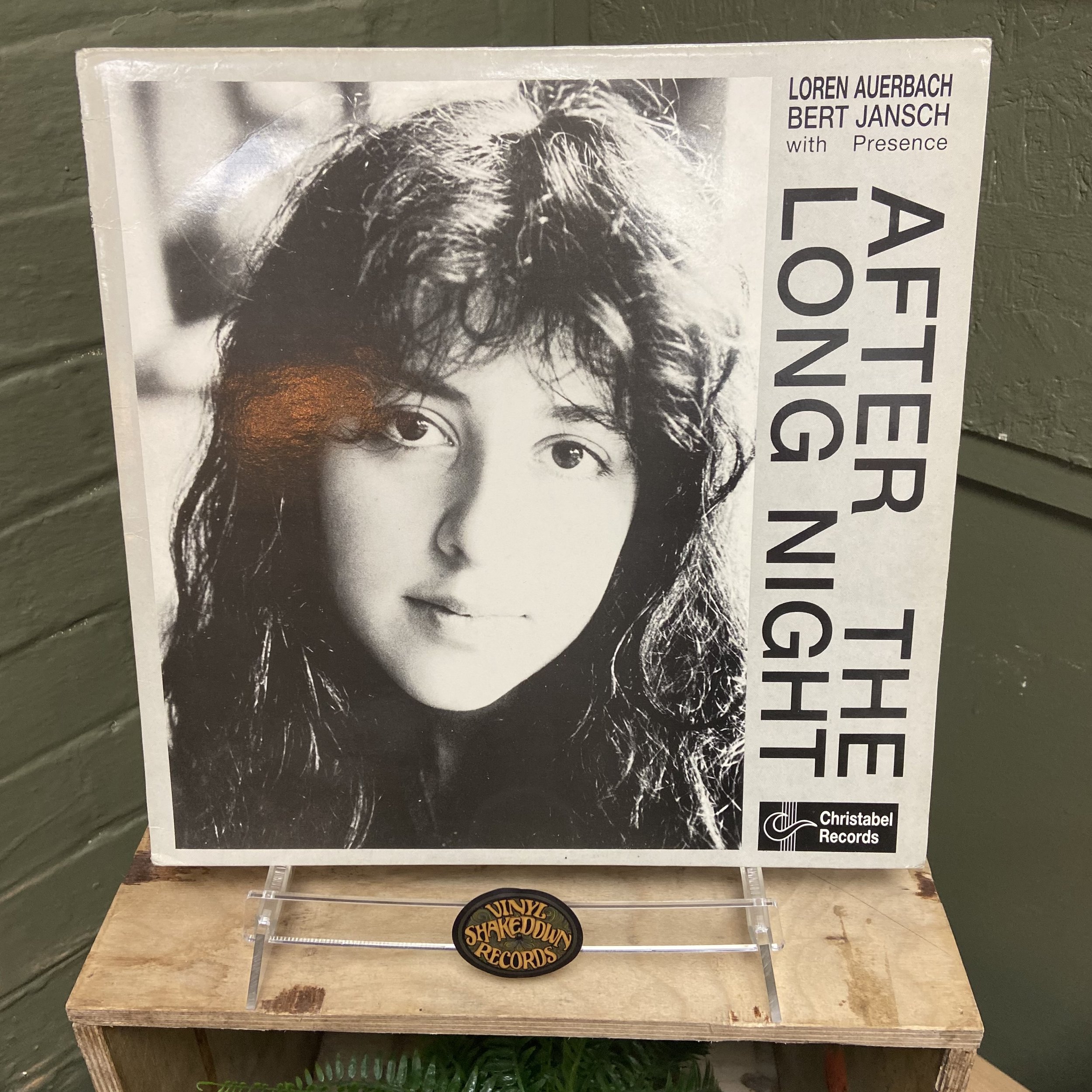 Loren Auerbach & Bert Jansch 'After The Long Night' (1985) - UK Press, Folk - VG+ VINYL