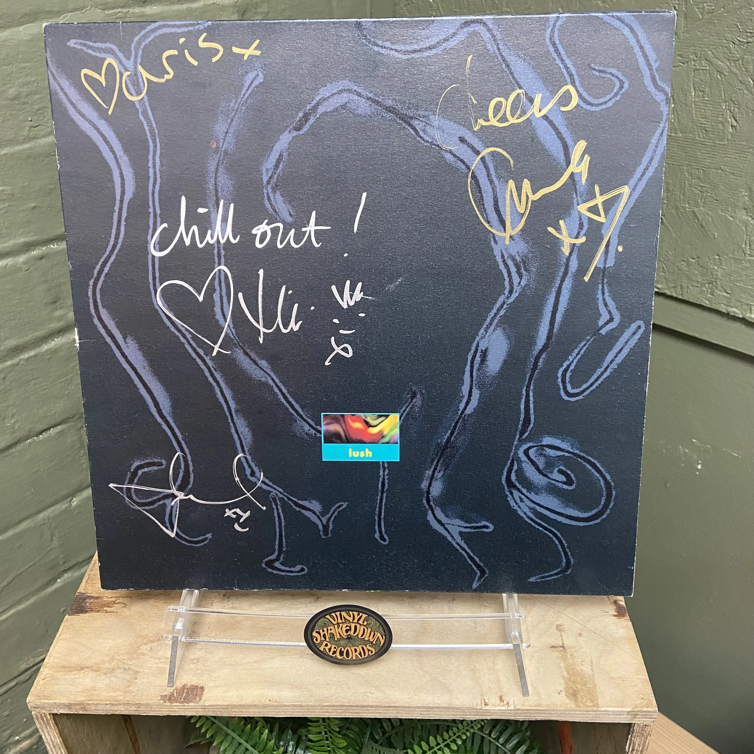 Lush 'Gala' (1990) Fully Signed - EX VINYL