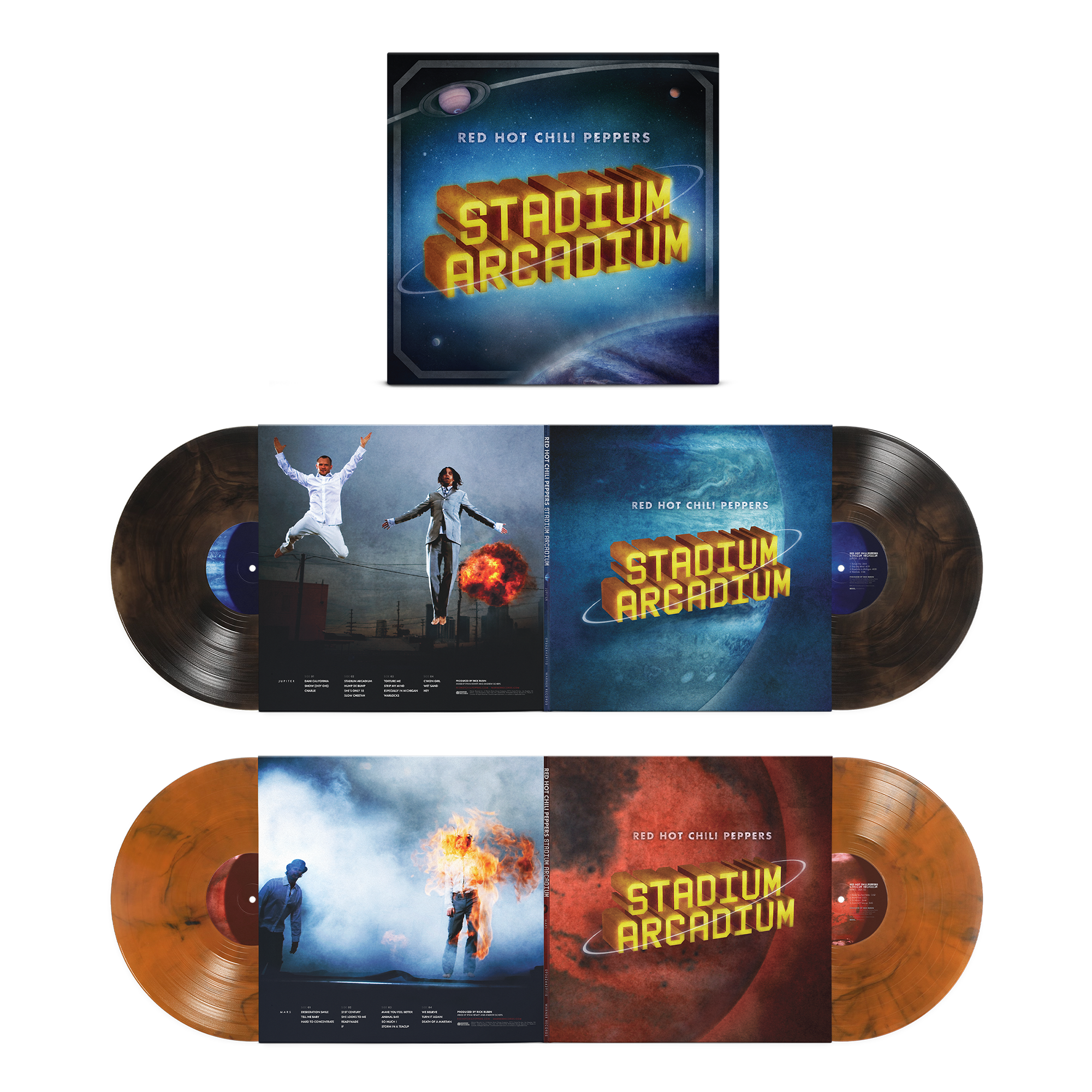Red Hot Chilli Peppers 'Stadium Arcadium' (2026) - 4xLP Brown Smoke Orange Vinyl - VINYL NEW.png