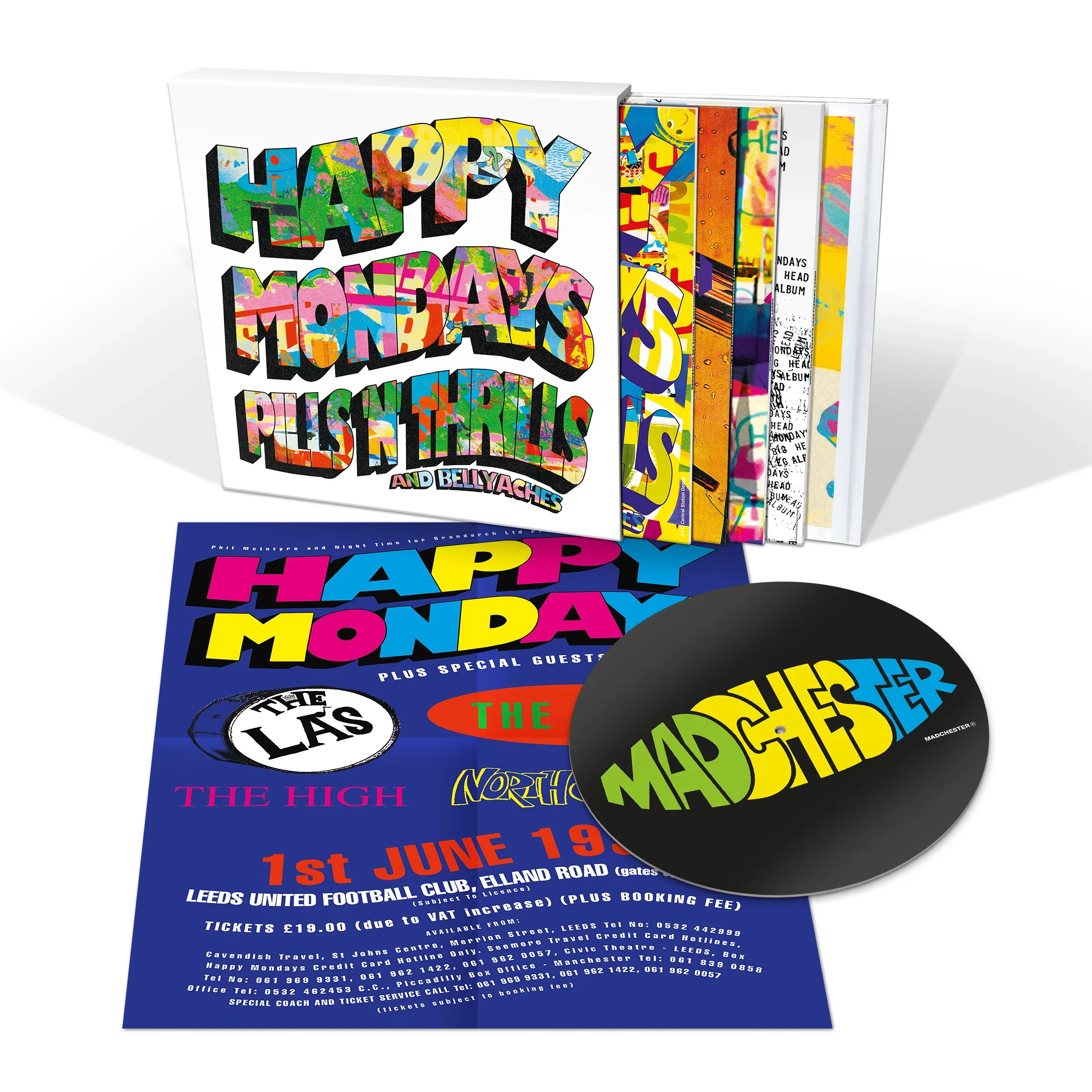Happy Mondays Pills n Thrills 5xLP Deluxe Box Set VINYL.webp