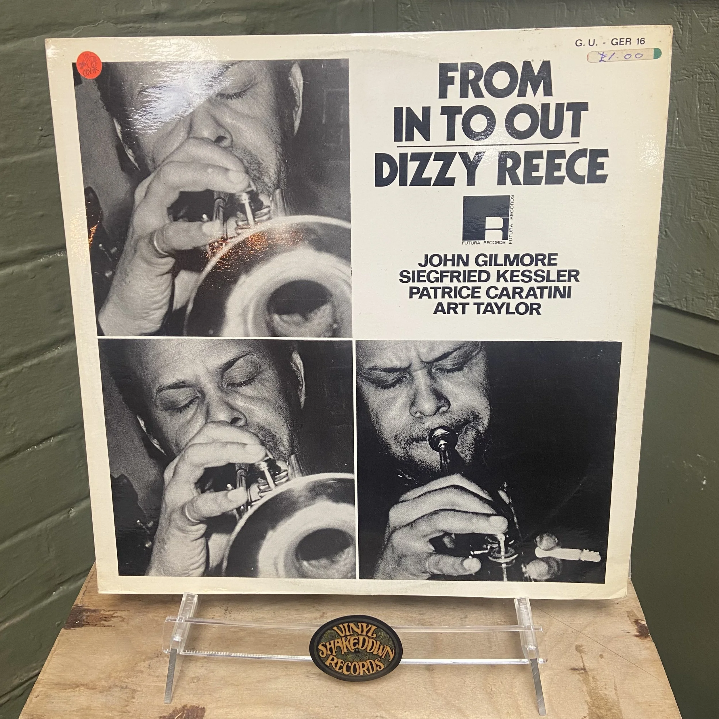 Dizzy Reece 'From In To Out' (1970) France FUT 2014 - EX VINYL