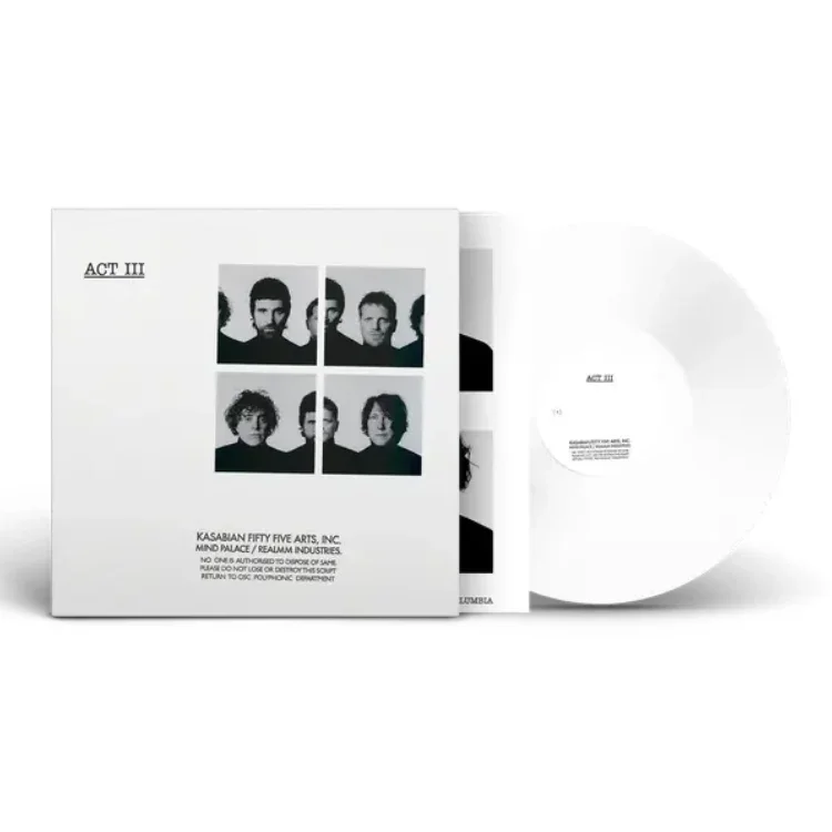 Kasabian 'Act III' - White Vinyl - VINYL NEW.webp
