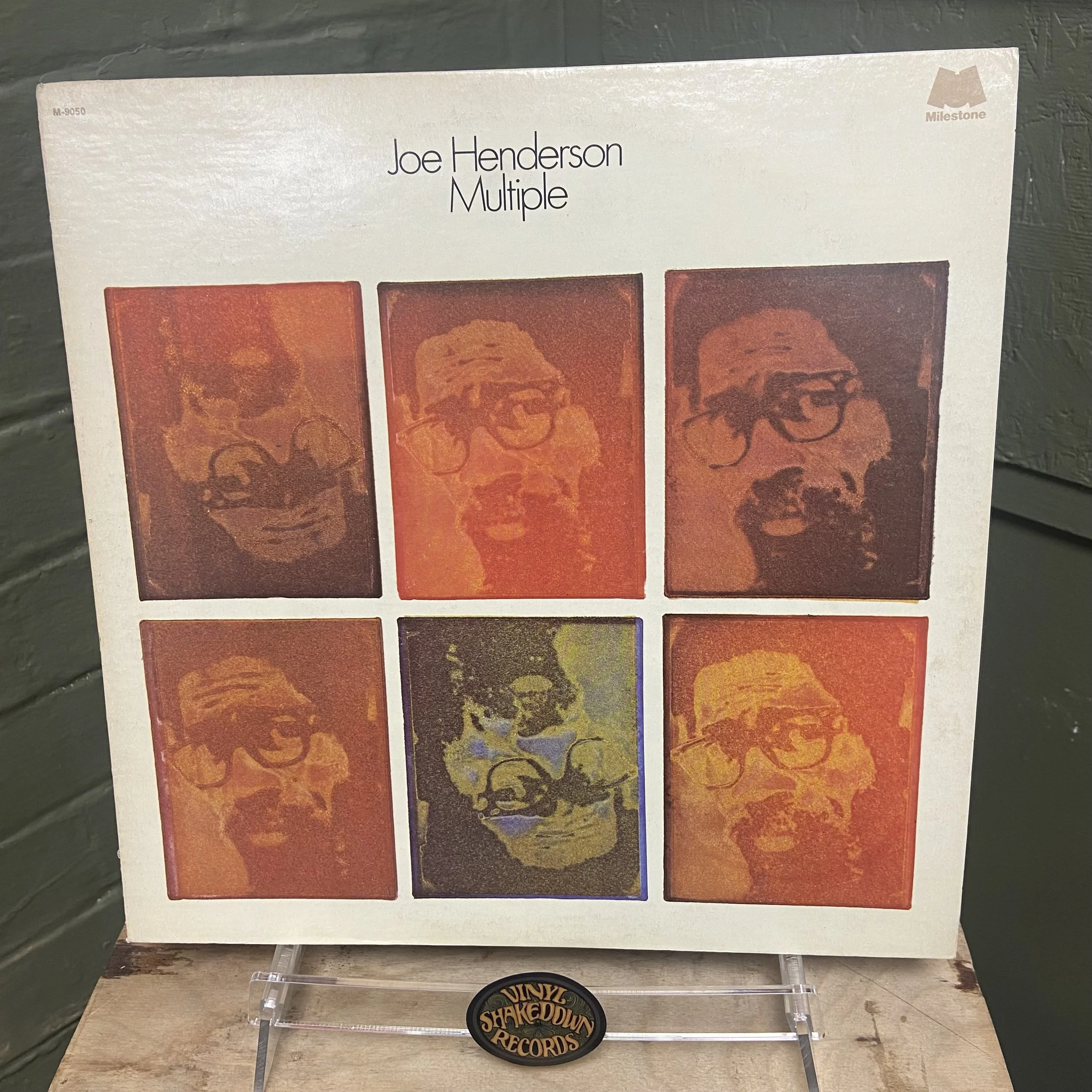 Jon Henderson 'Multiple' (1973) USA Import M-9050 - VG+ VINYL