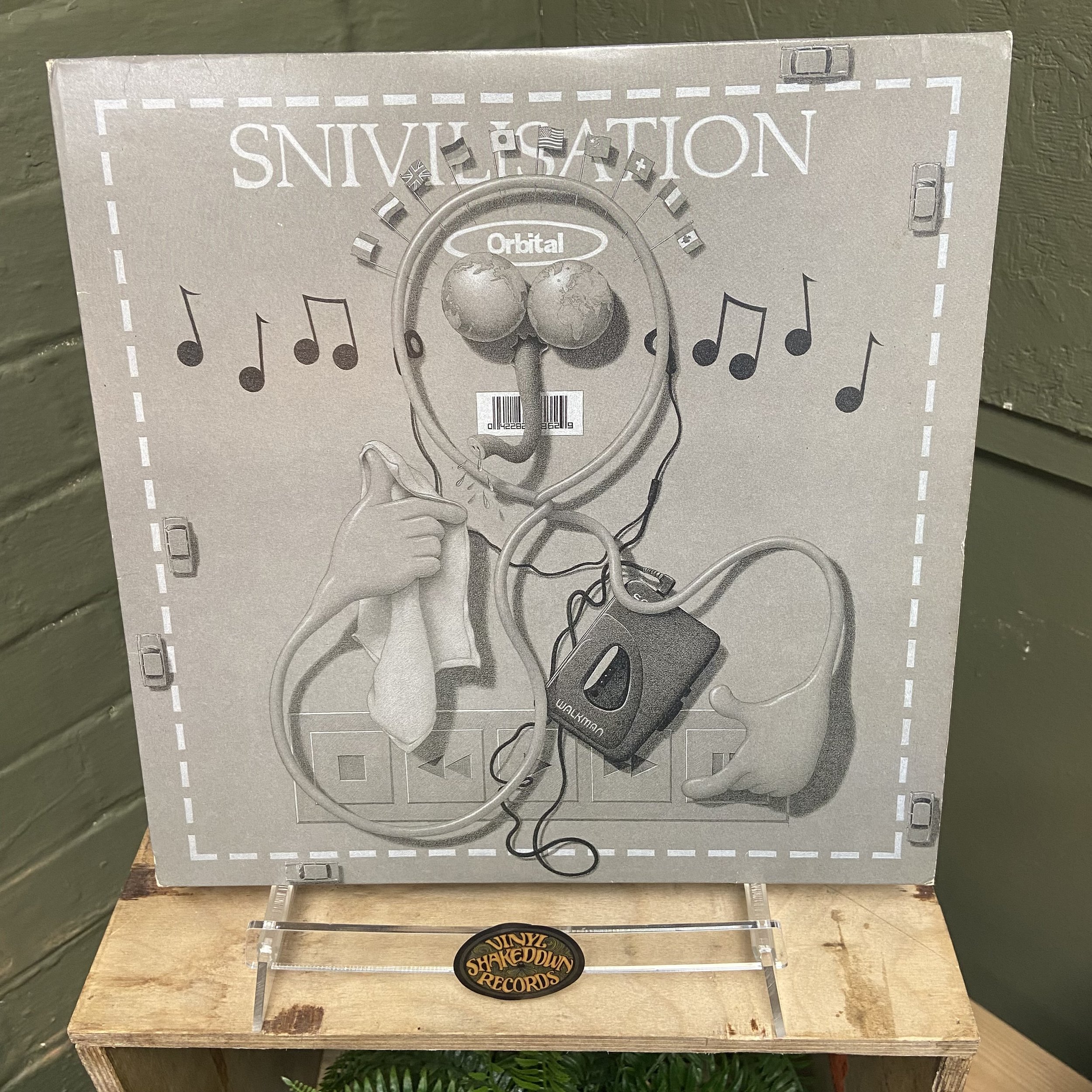 Orbital 'Snivilisation' (1994) - UK Press, 2xLP with Printed Inners - VG+ VINYL