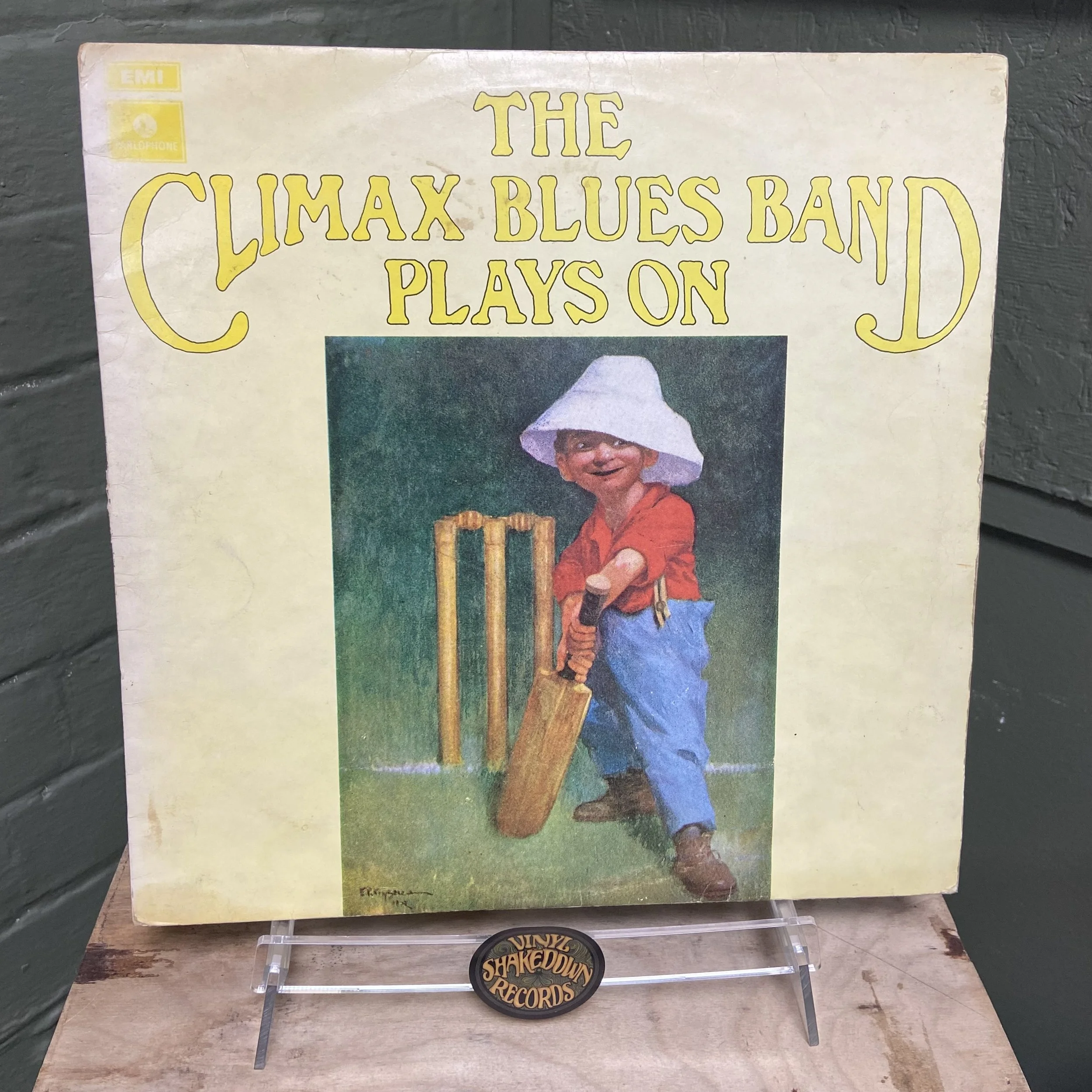 The Climax Blues Band 'Plays On' UK Parlophone First Press (1969) VG+