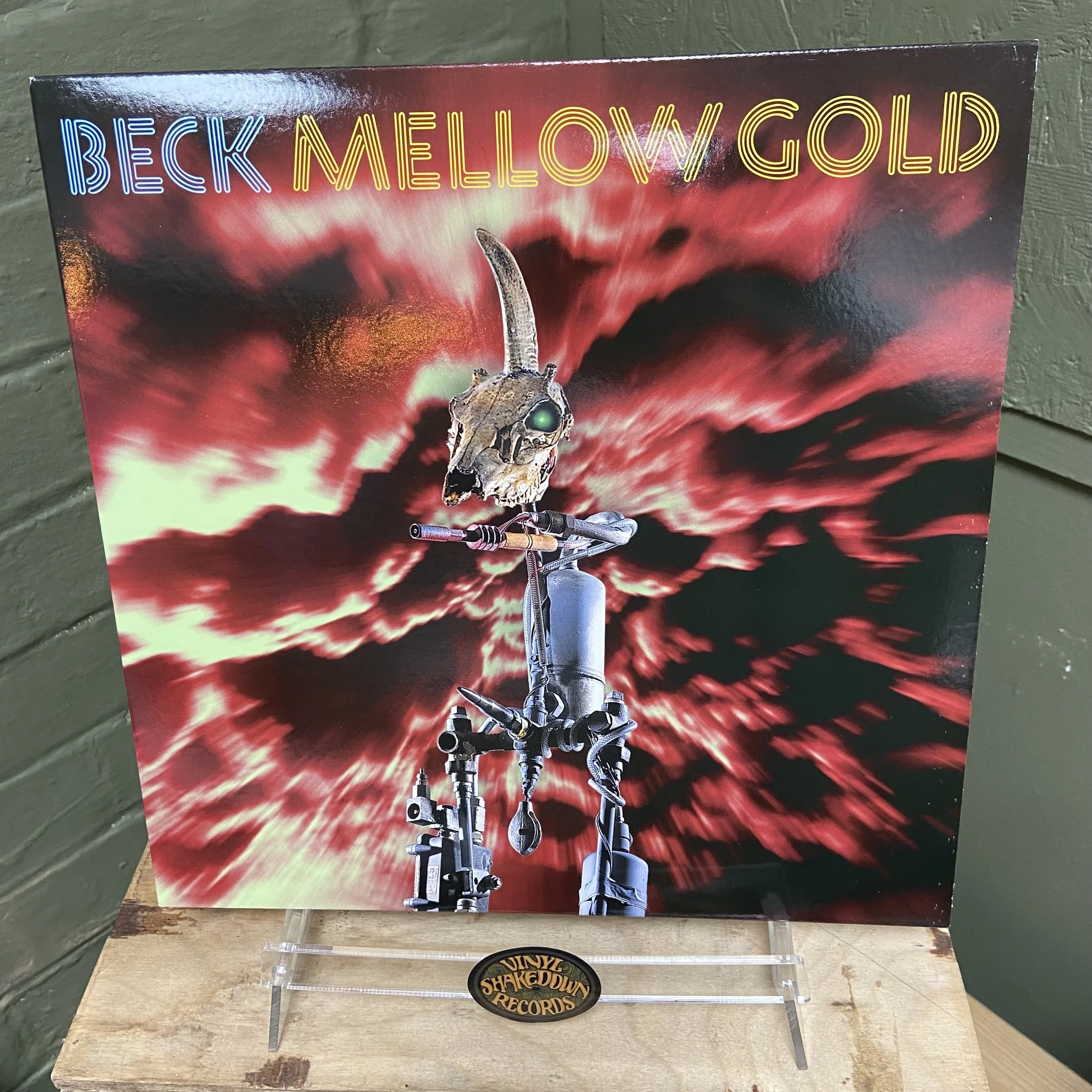 Beck 'Mellow Gold' 25th Anniversary - Numbered Limited Edition - Red/Black Vinyl 180G (2016) VG+