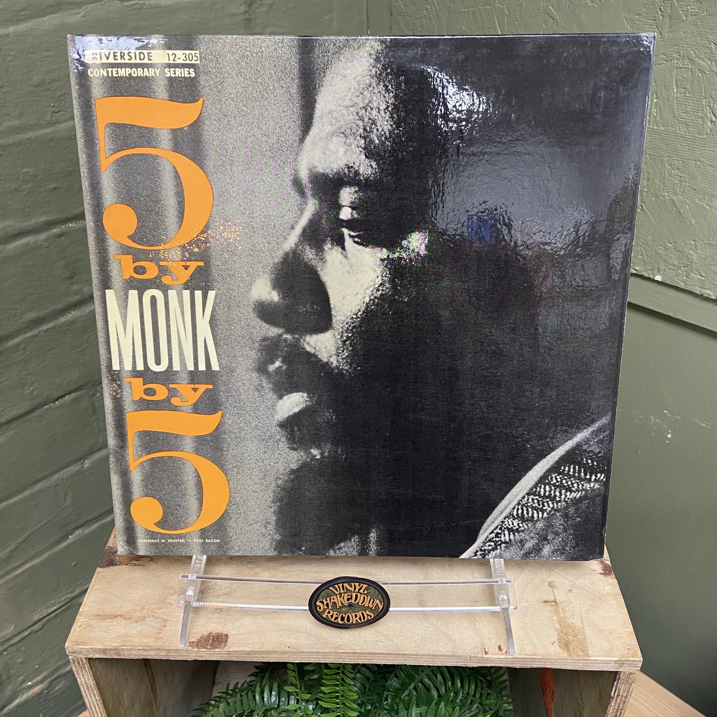 Thelonious Monk Quartet 'Five by Monk by Five' (1963) - UK Press, MONO, Riverside RLP 305 - VG+ VINYL