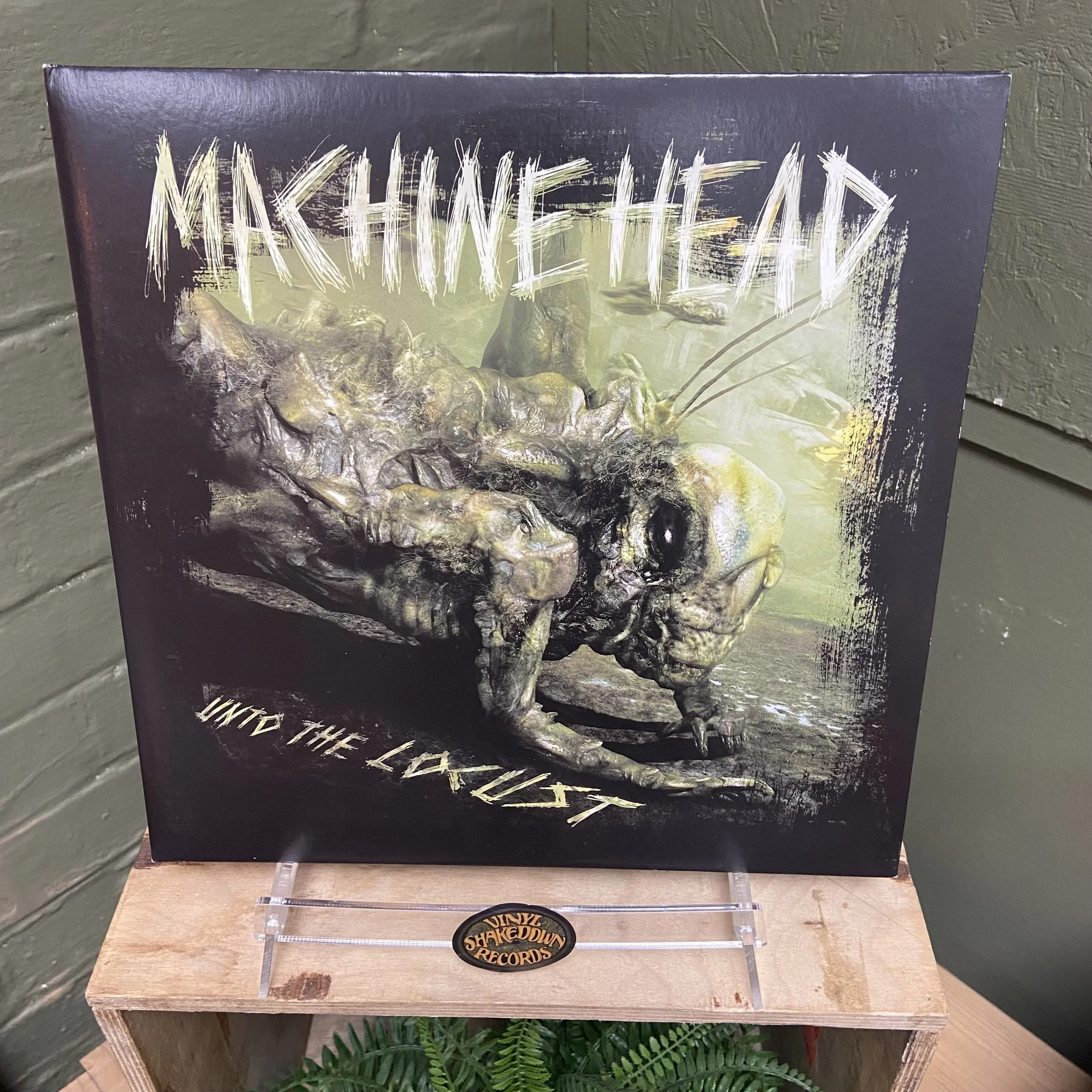 Machine Head 'Unto The Locust' (2011) - German Press, 2xLP Gatefold, Printed Inners, Insert - EX VINYL (Only Press, Very Rare)