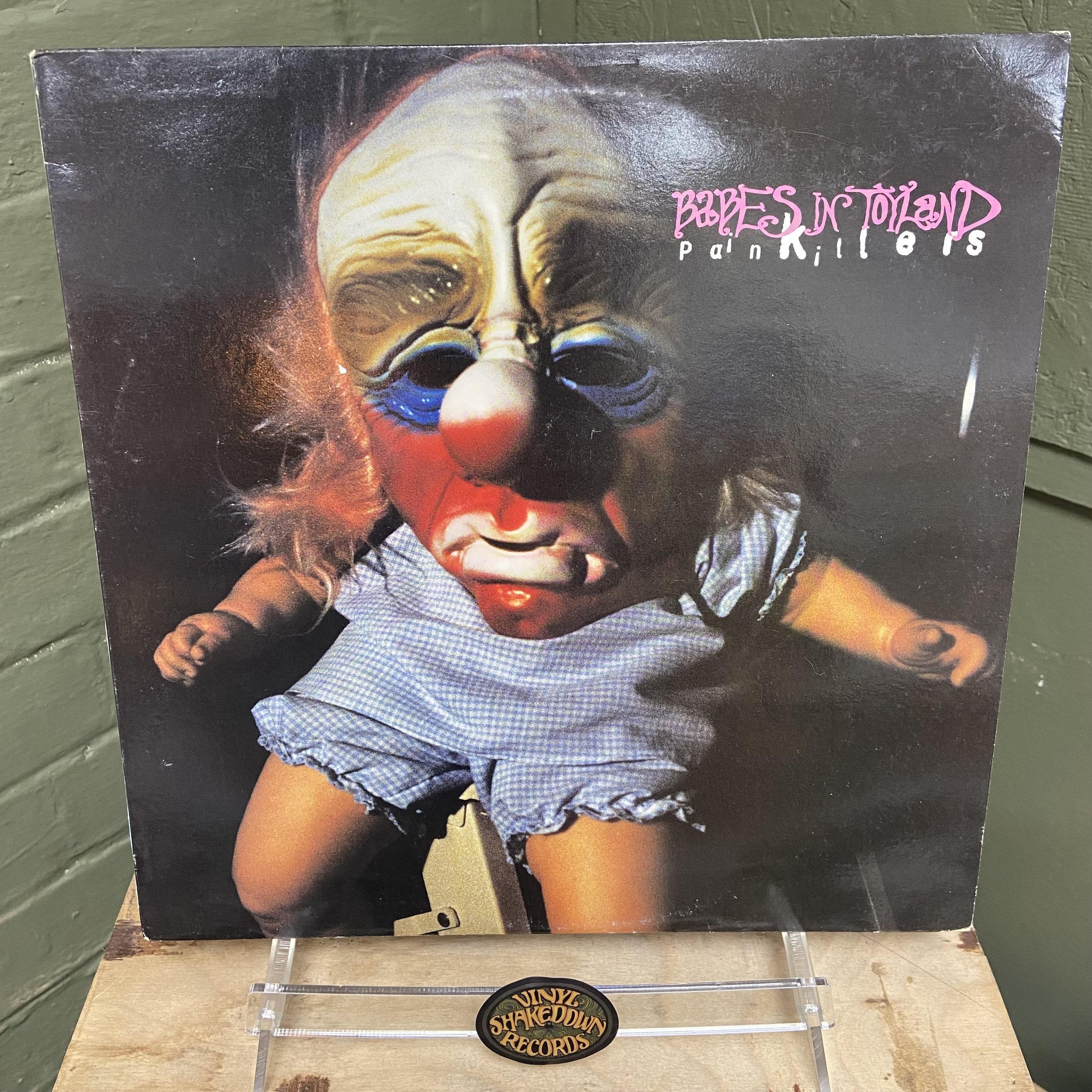 Babes In Toyland 'Painkillers' (1993) - UK First Press, Southern Records 18512-1 - VG- Light Marks, VINYL