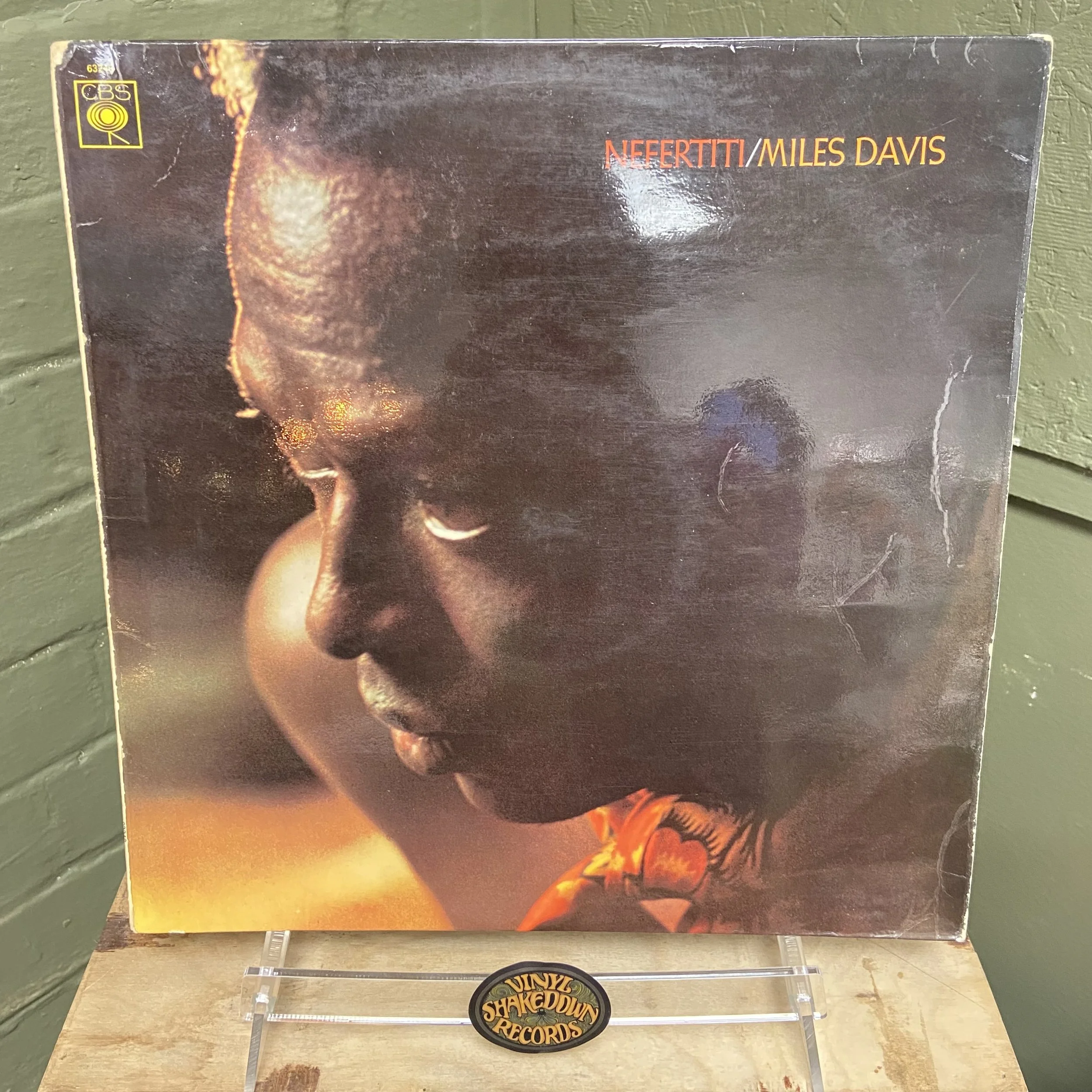Miles Davis 'Nefertiti' (1968) - UK Press, CBS 63248 - EX VINYL