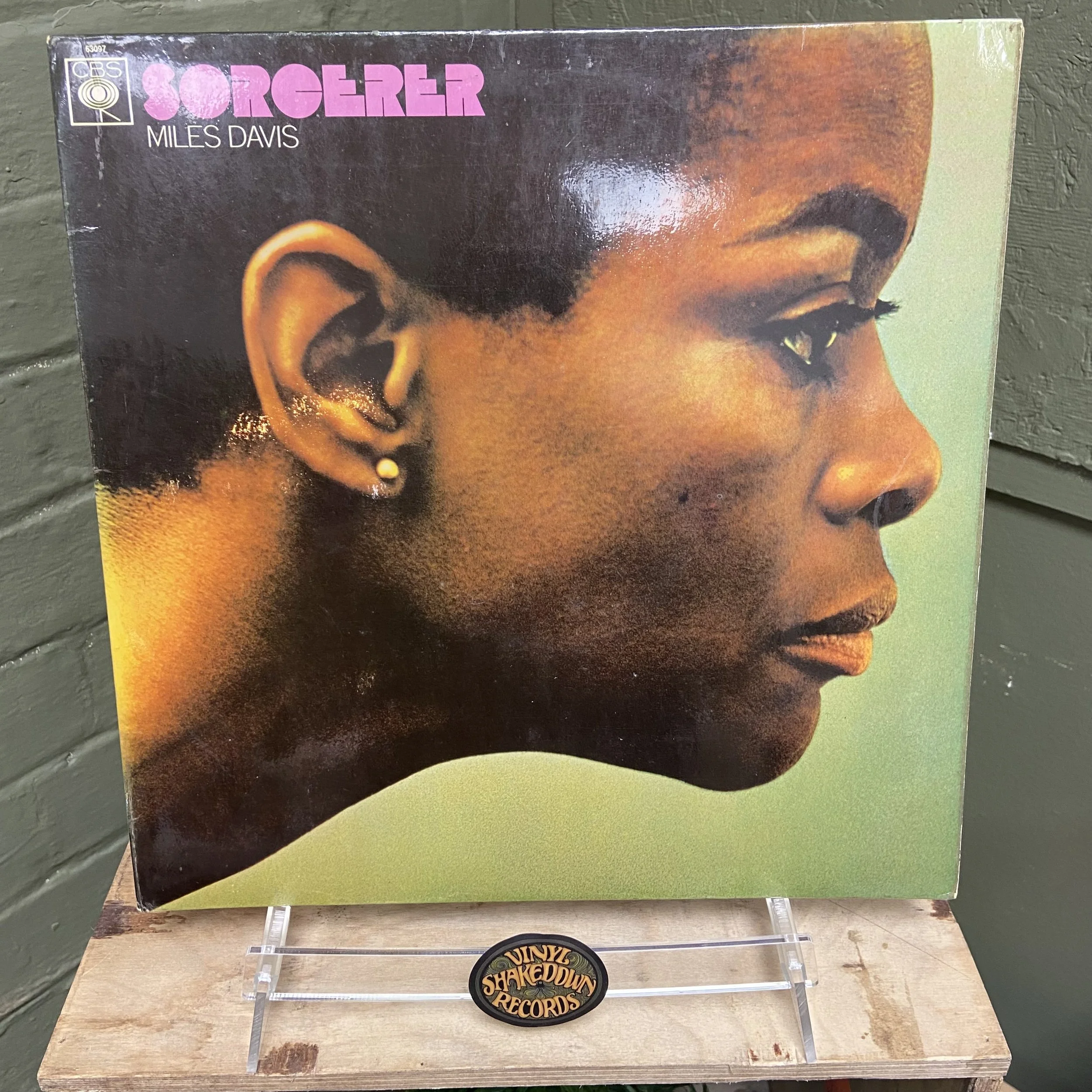 Miles Davis 'Sorcerer' (1967) - UK Press, CBS 63097 - VG+ VINYL