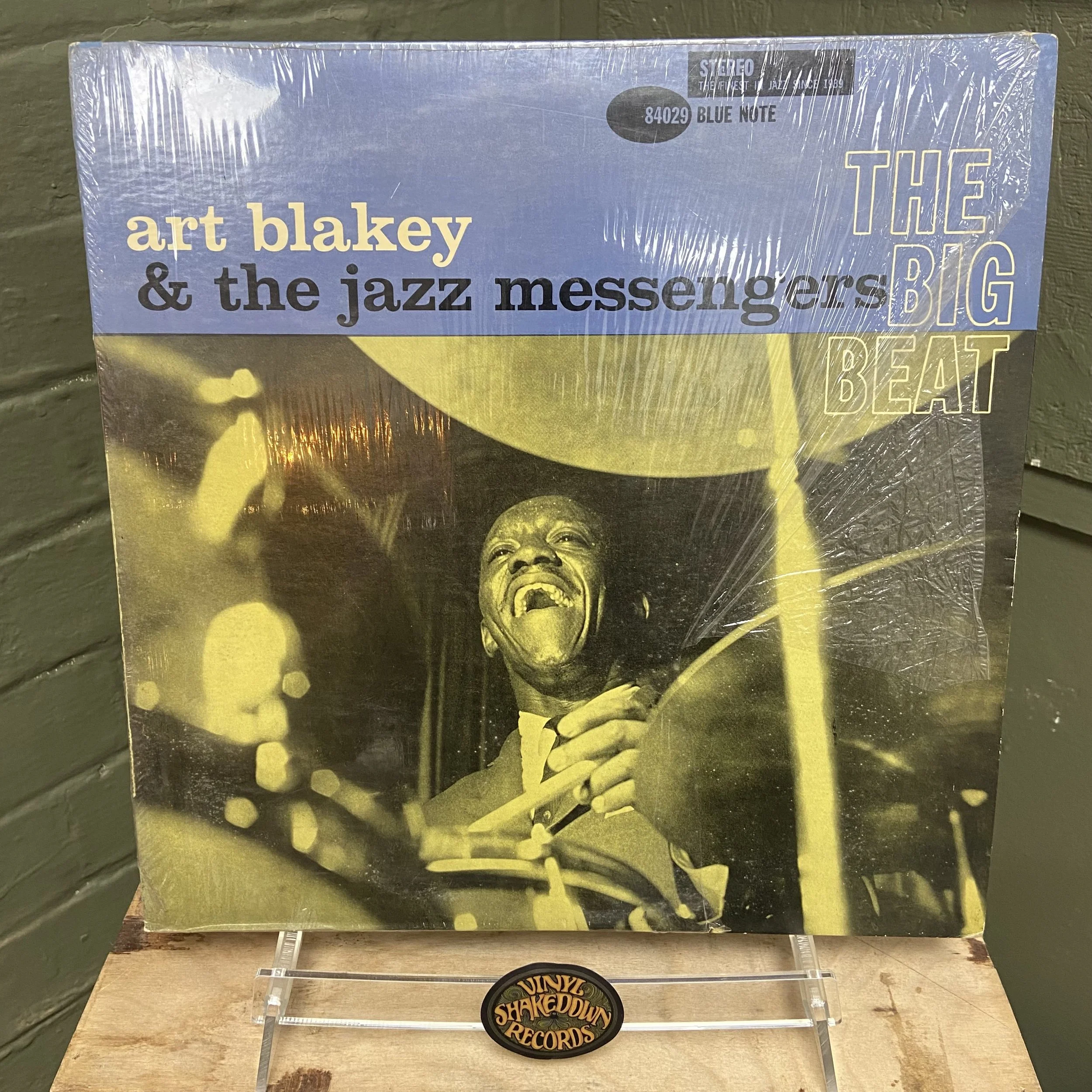 Art Blakey & The Jazz Messengers 'The Big Beat' (1966) USA Press, Blue Note BST 84029, STEREO - VG+ VINYL