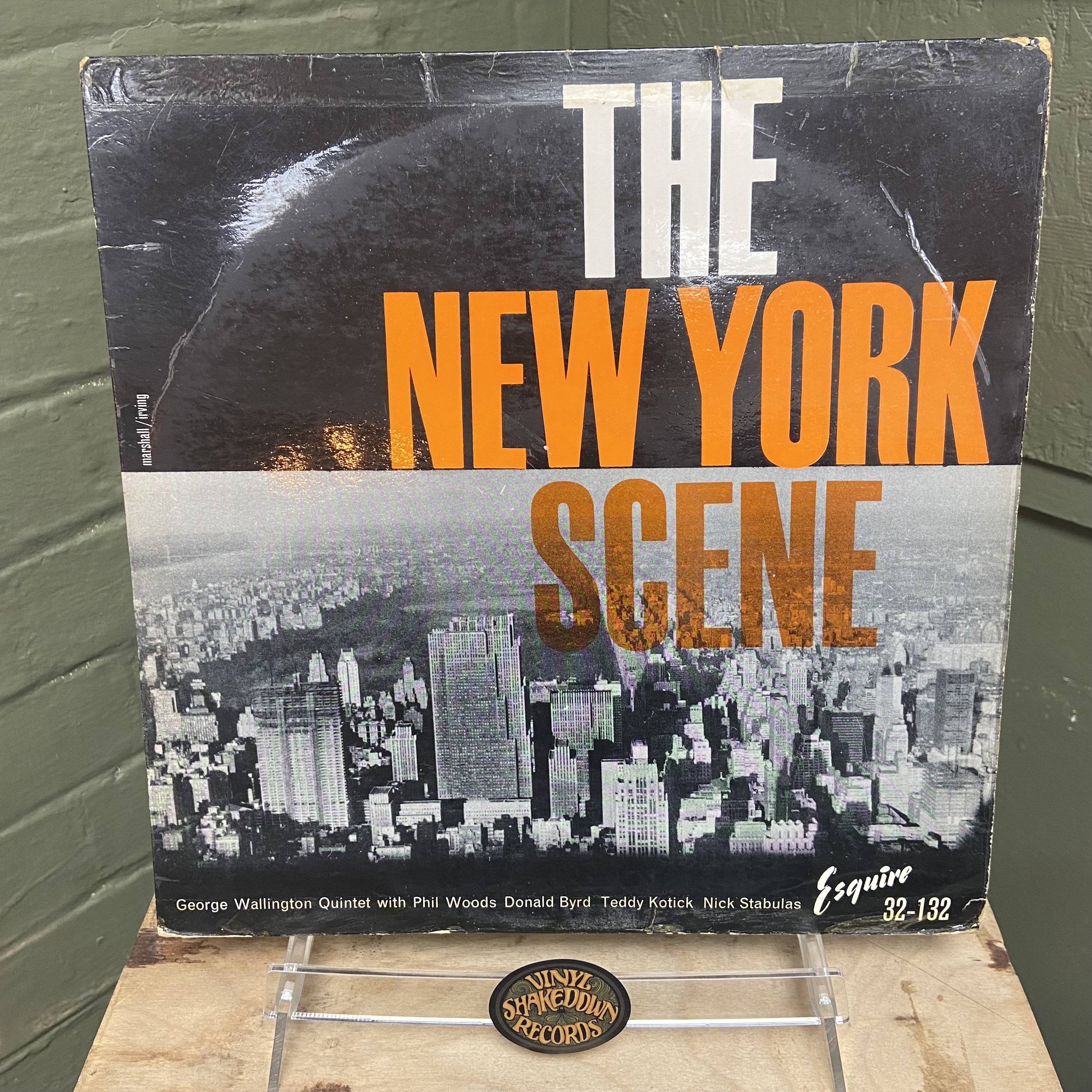 George Wallington Quintet 'The New York Scene' (1961) UK Press, Esquire - VINYL