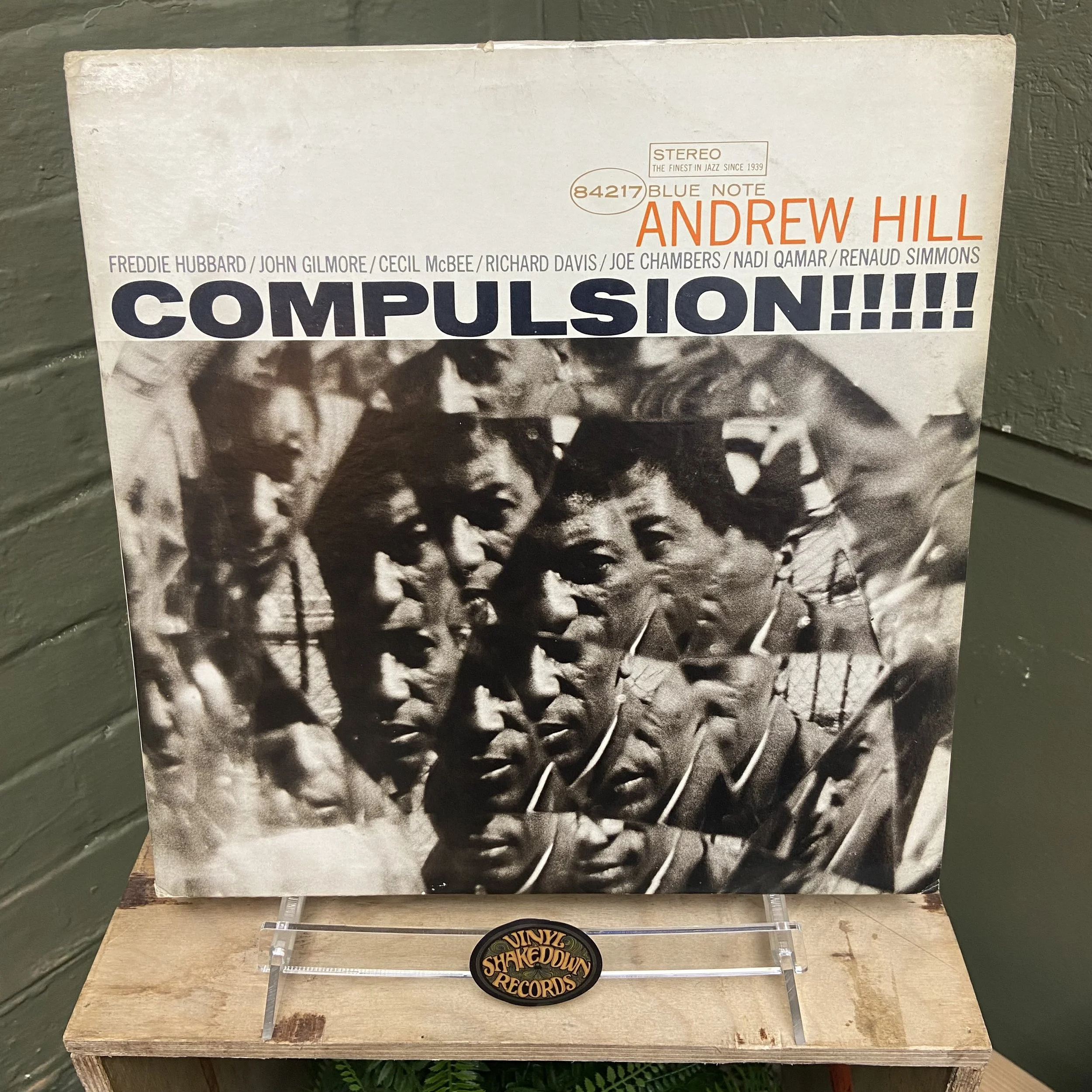 Andrew Hill 'Compulsion' (1967) - USA Press, STEREO, Blue Note ST-84217 - VG++ VINYL