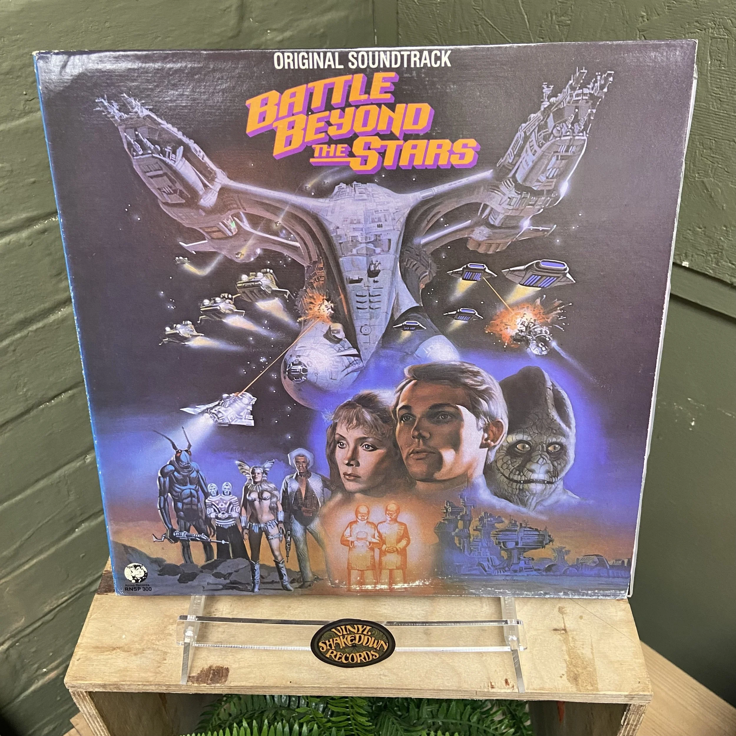 James Horner 'Battle Beyond The Stars' Soundtrack (1980) - USA Press - EX VINYL