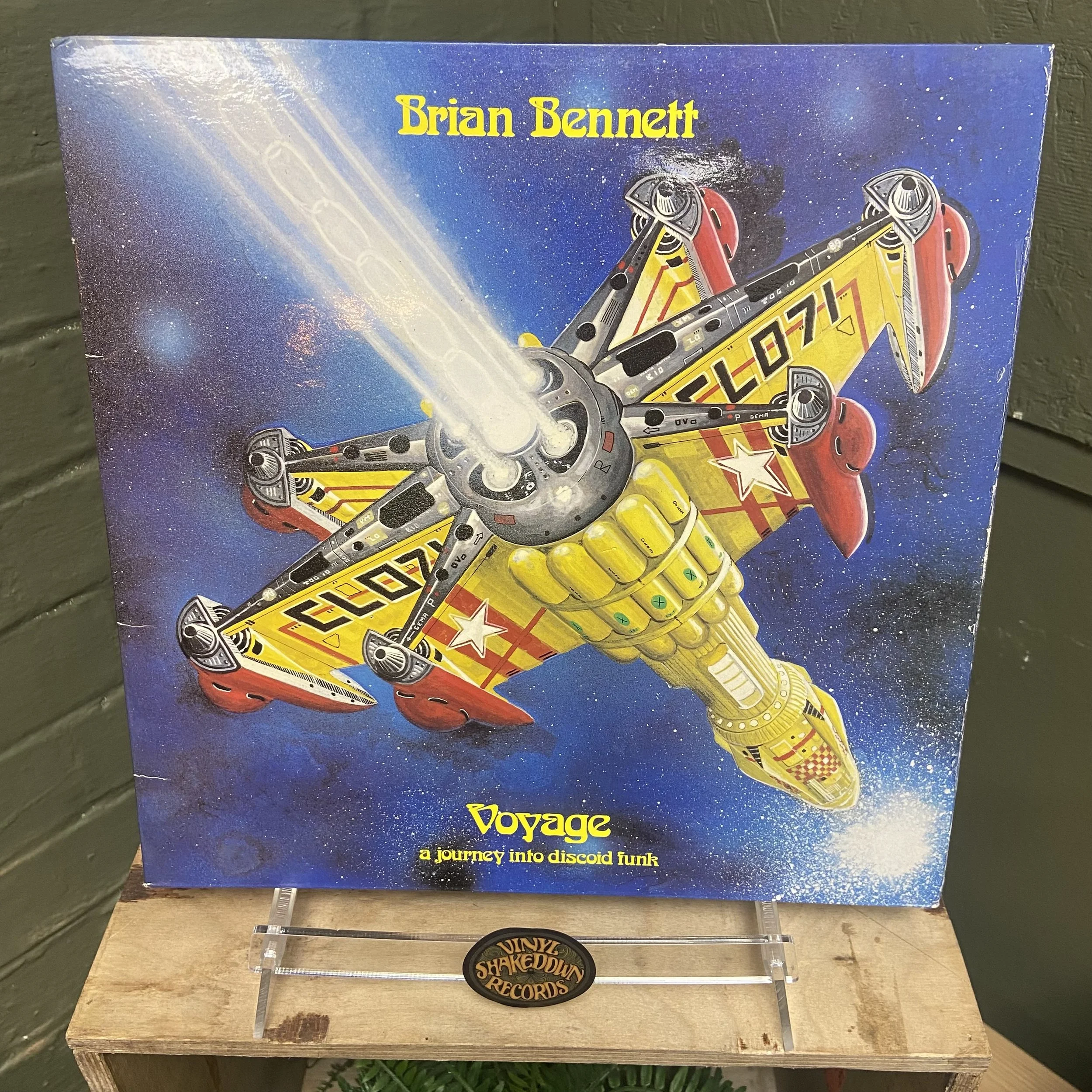 Brian Bennett 'Voyage (A Journey into Discoid Funk)' (1978) - UK Gatefold Press - VG+ VINYL