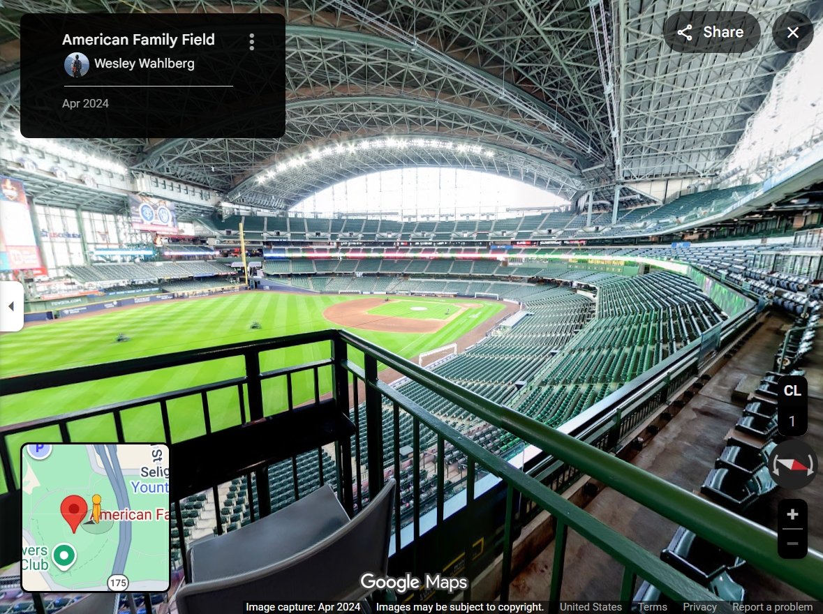 American Family Field Milwaukee Brewer's Baseball